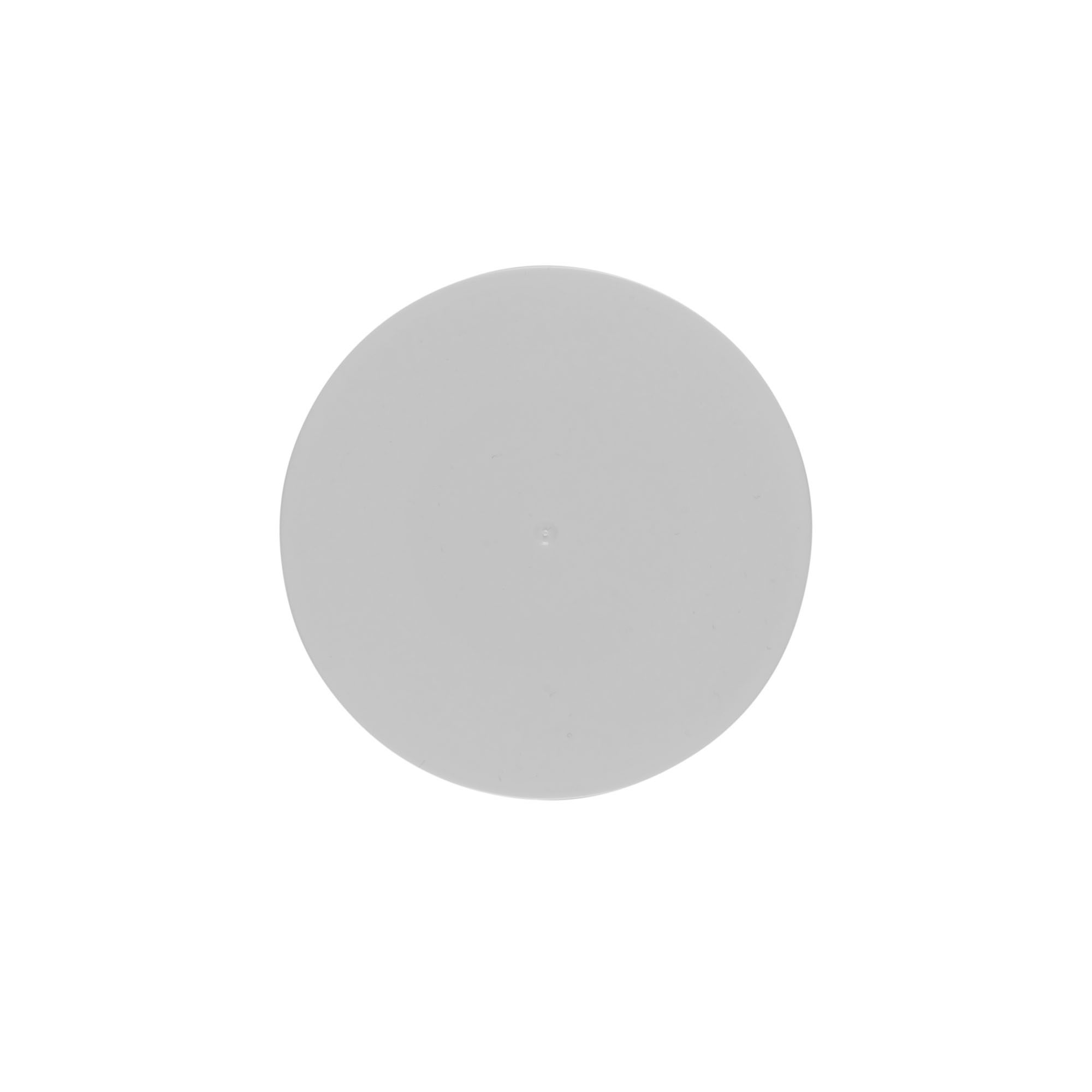 Uždengimo plokštelė 200 ml „Bianca“, PP plastikas, balta Uždengimo plokštelė 200 ml „Bianca“, PP plastikas, balta