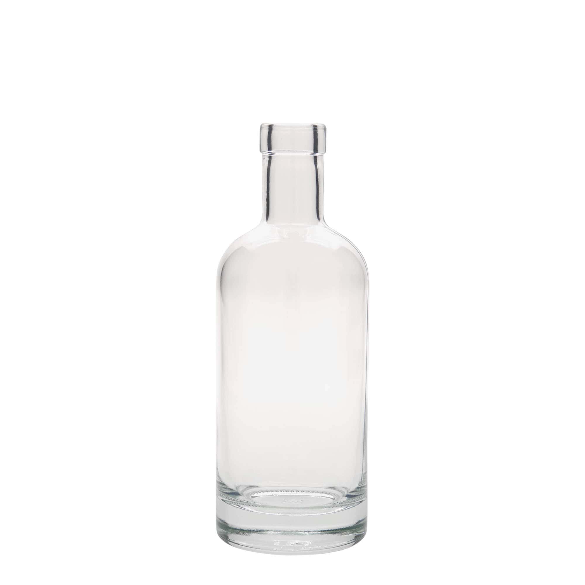 350 ml stiklinis butelis „Linea Uno“, kamštis