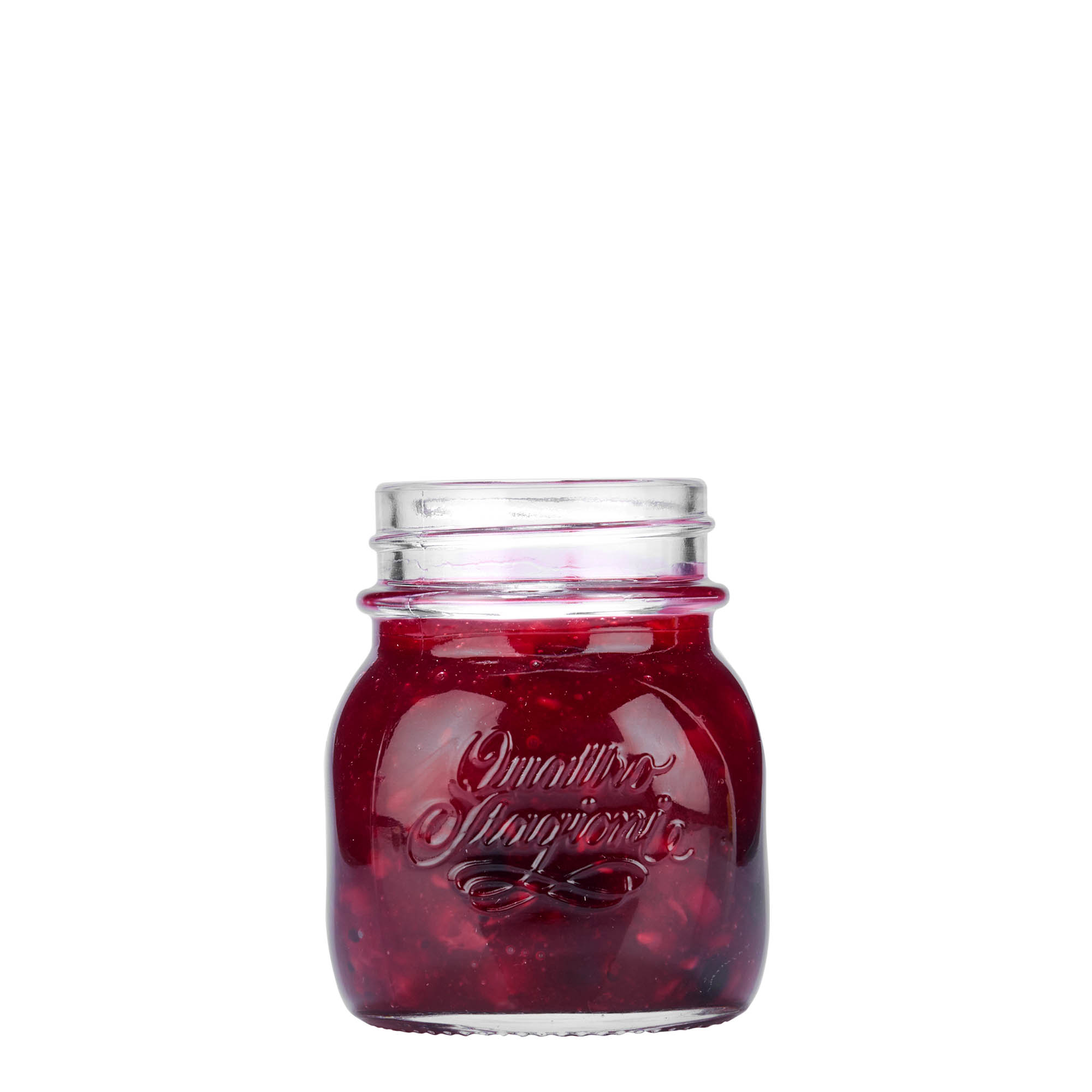 150 ml stiklainis „Quattro Stagioni“, anga: sraigtinis uždarymas 150 ml stiklainis „Quattro Stagioni“, anga: sraigtinis uždarymas
