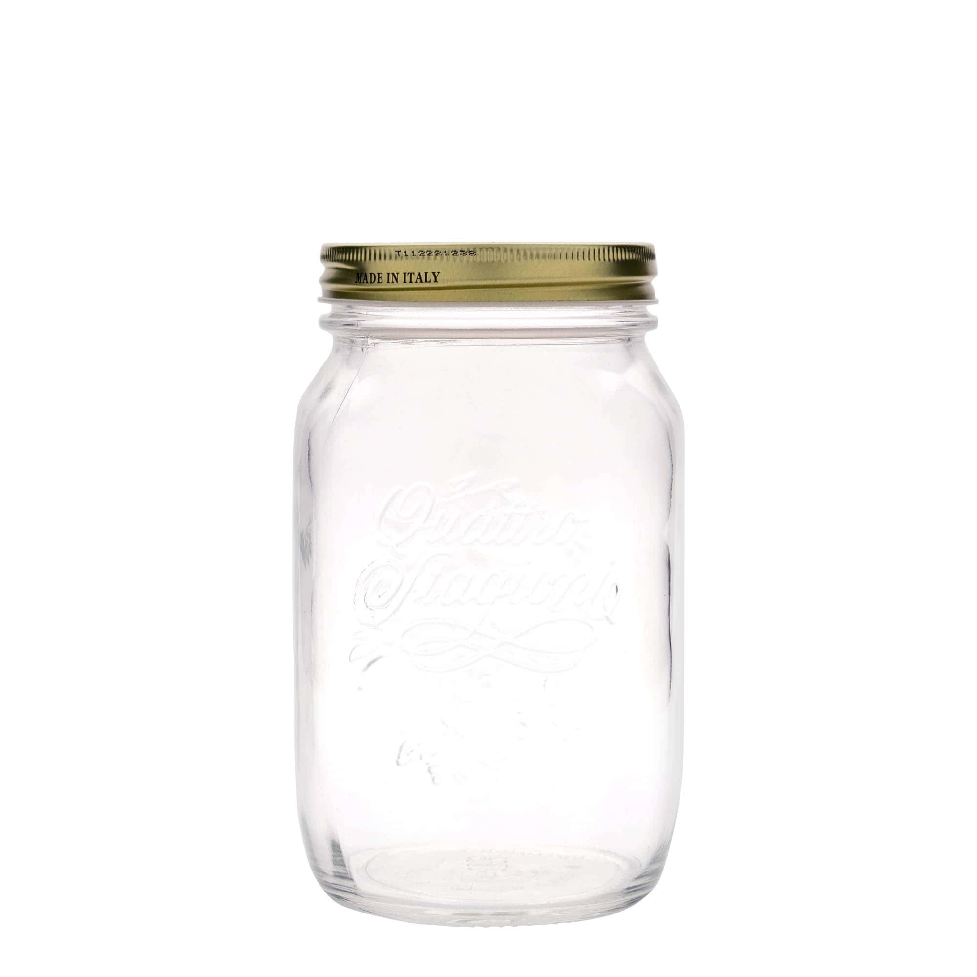1.000 ml stiklinis indas „Quattro Stagioni“, anga: sraigtinis uždarymas 1.000 ml stiklinis indas „Quattro Stagioni“, anga: sraigtinis uždarymas