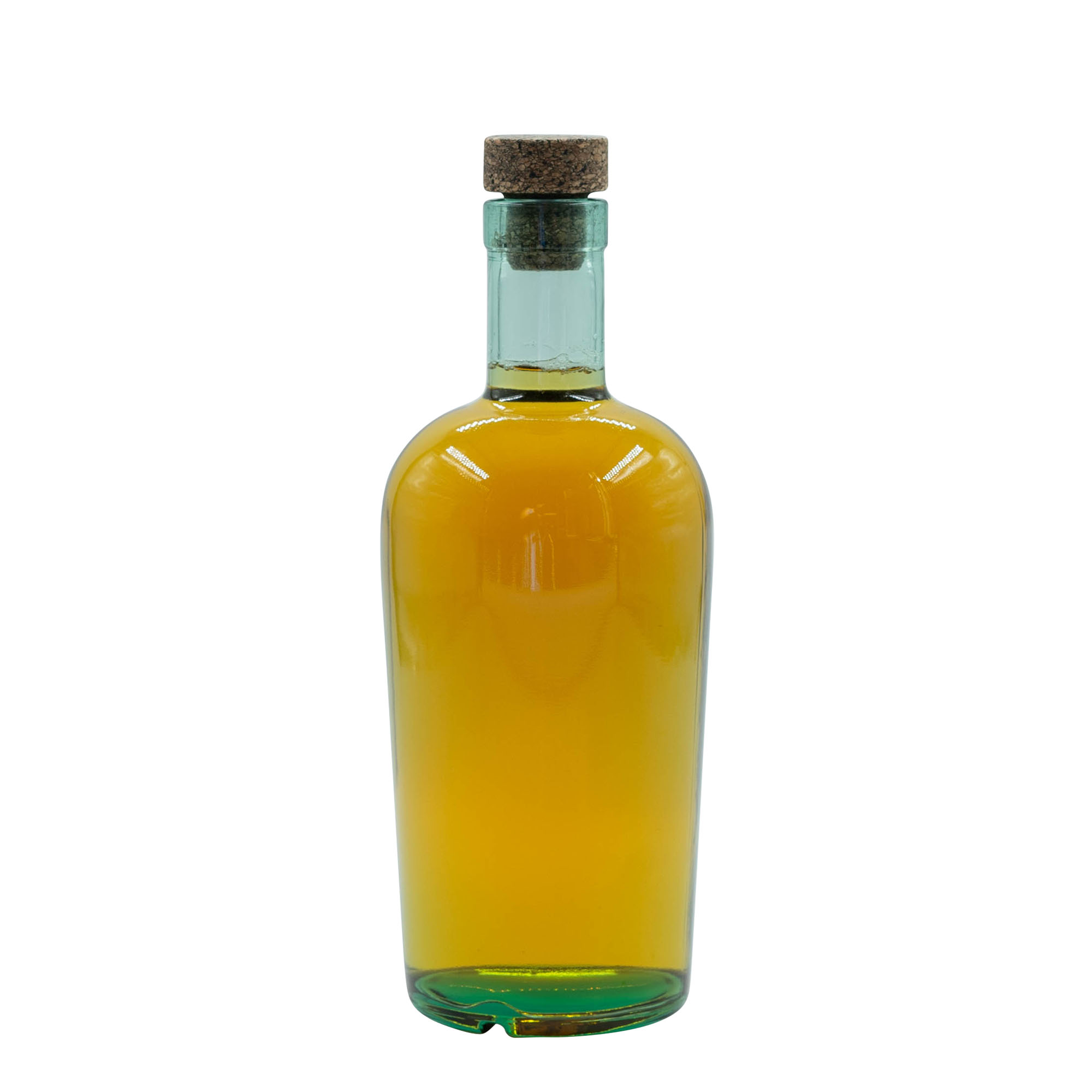 700 ml stiklinis butelis „Teo Light“, burna: kamštis
