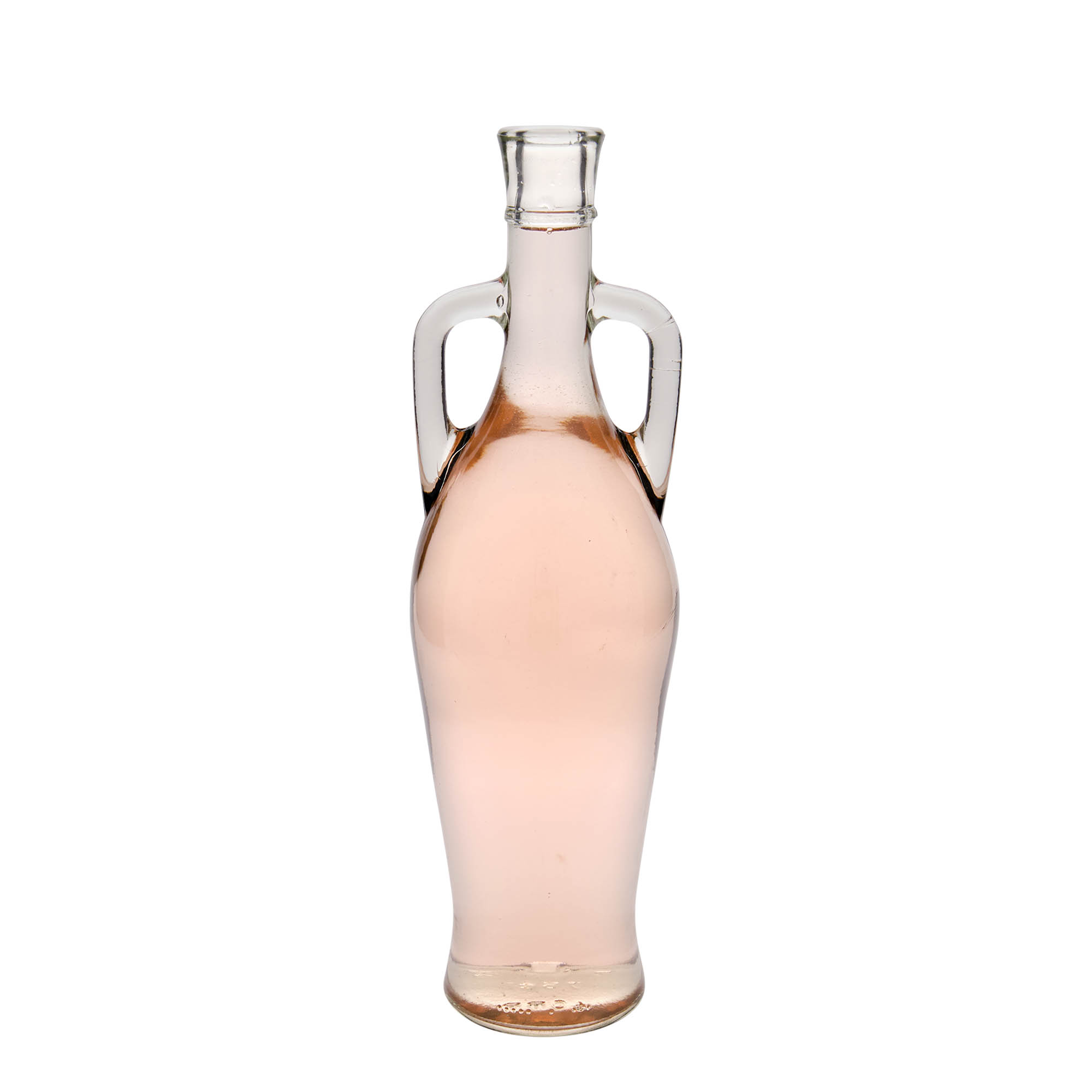 750 ml stiklinis butelis „Amphore“, kamštis