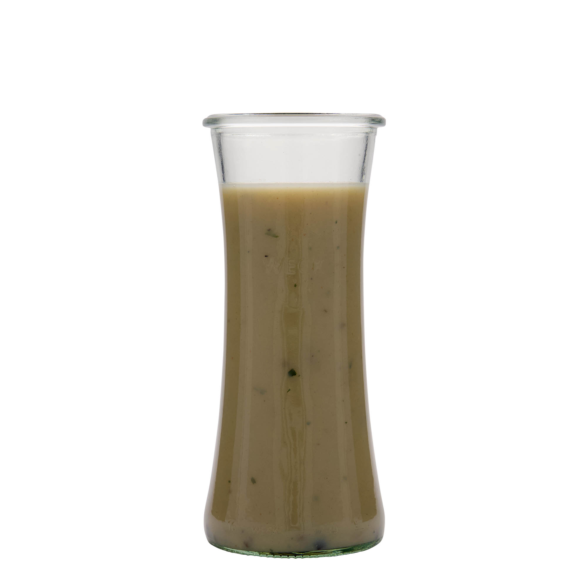 730 ml WECK delikatesų stiklainis, anga: apvalus kraštas
