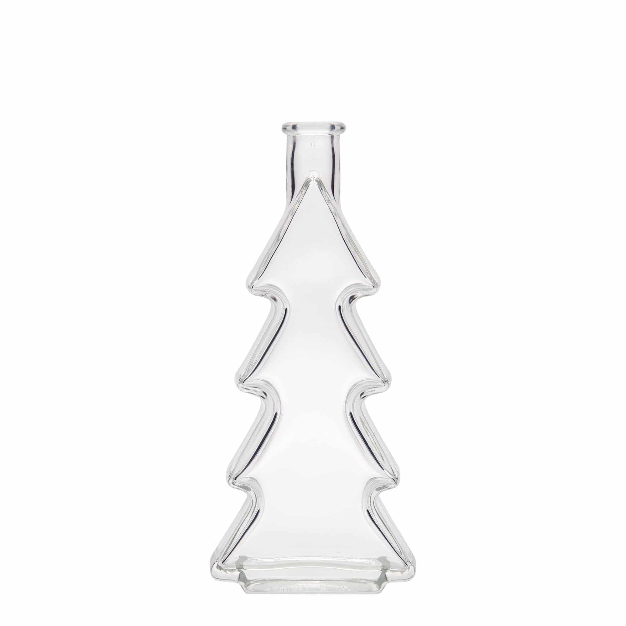 200 ml stiklinis butelis „Eglutė“, kaklelis: kamštis