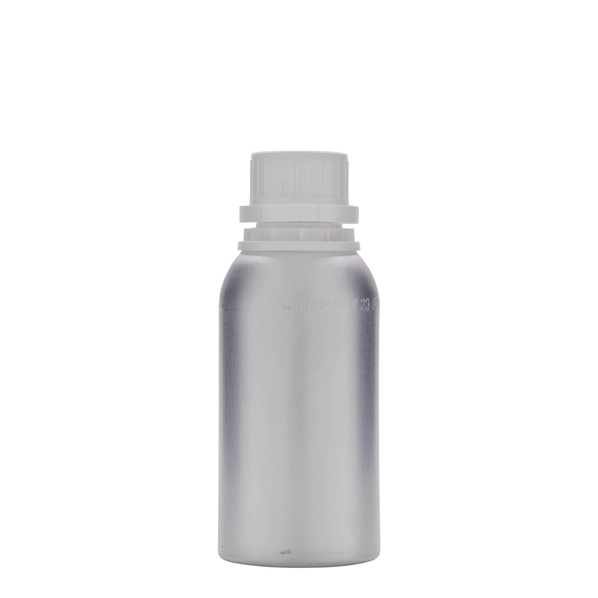 275 ml aliuminio butelis, metalas, sidabrinis, anga: DIN 32 275 ml aliuminio butelis, metalas, sidabrinis, anga: DIN 32
