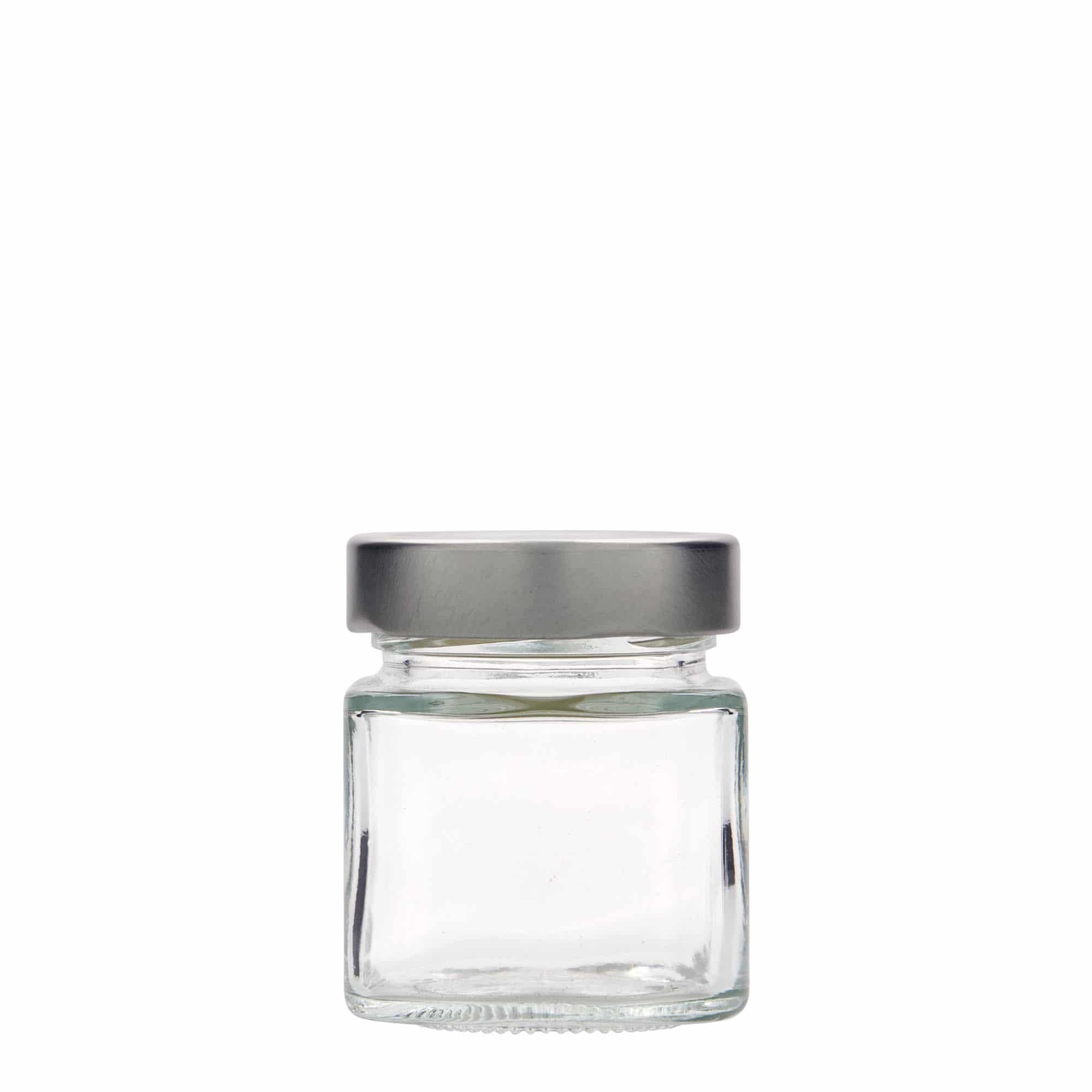 156 ml keturkampis stiklainis „Funny“, anga: Deep-Twist-Off (DTO 58)