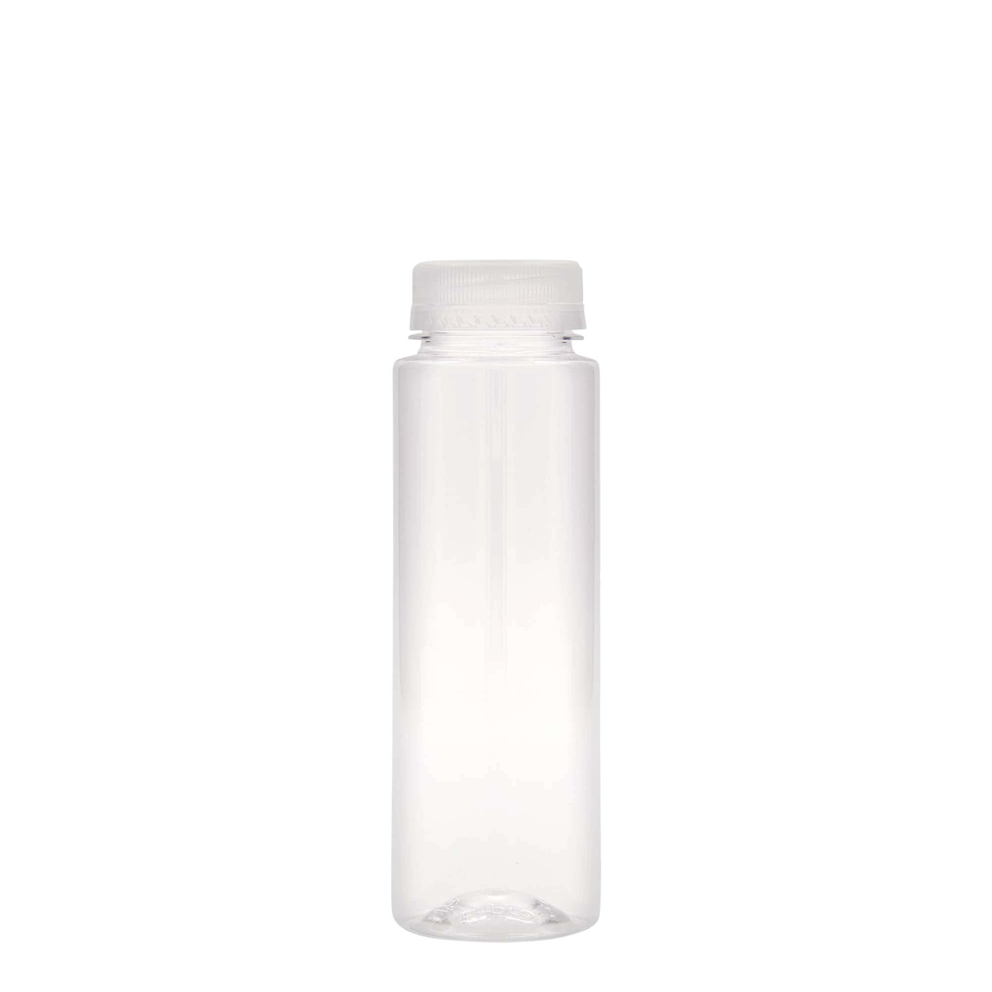 250 ml PET butelis „Everytime“, plastikas, kaklelis: 38 mm