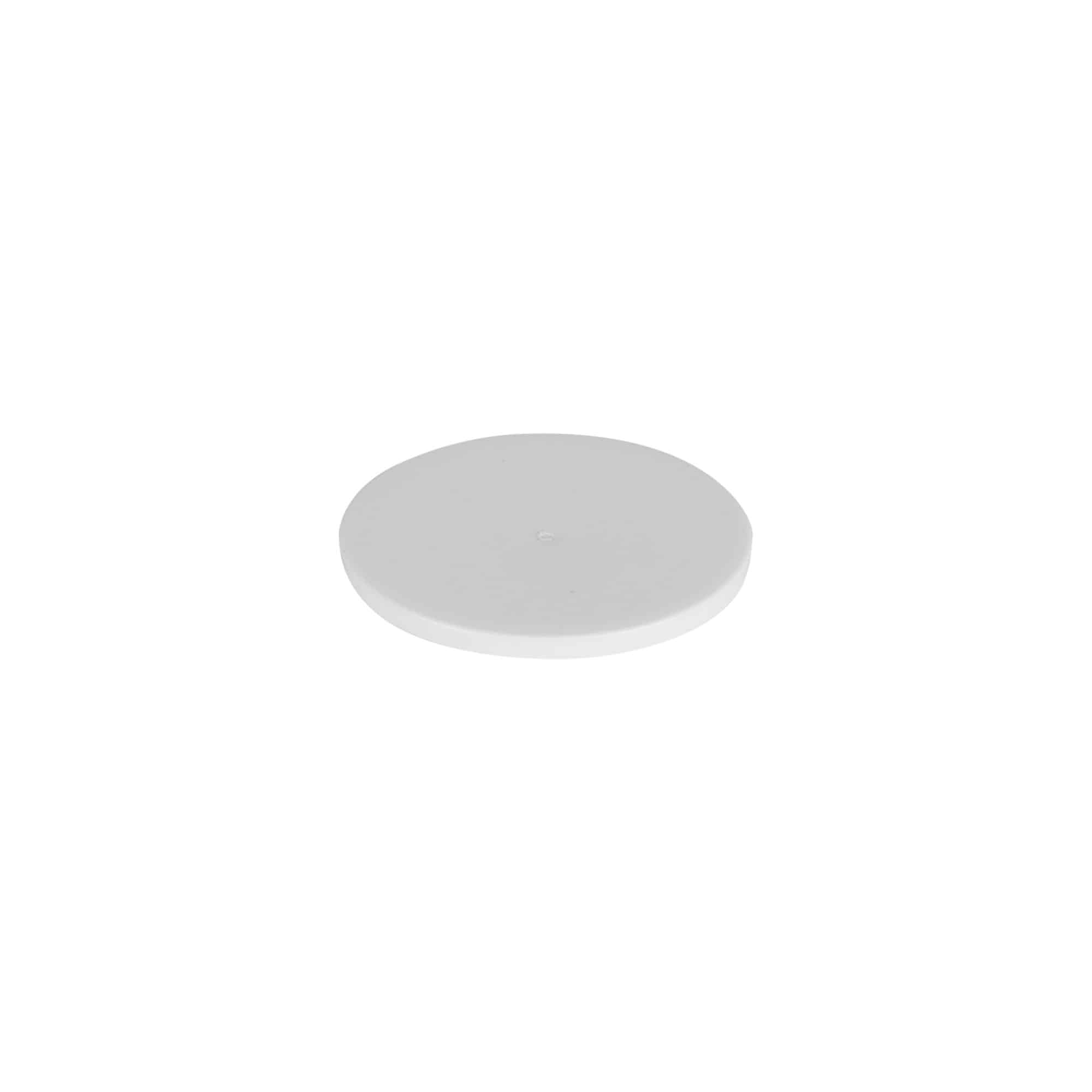 Uždengimo diskas 15 ml „Bianca“, PP plastikas, baltas
