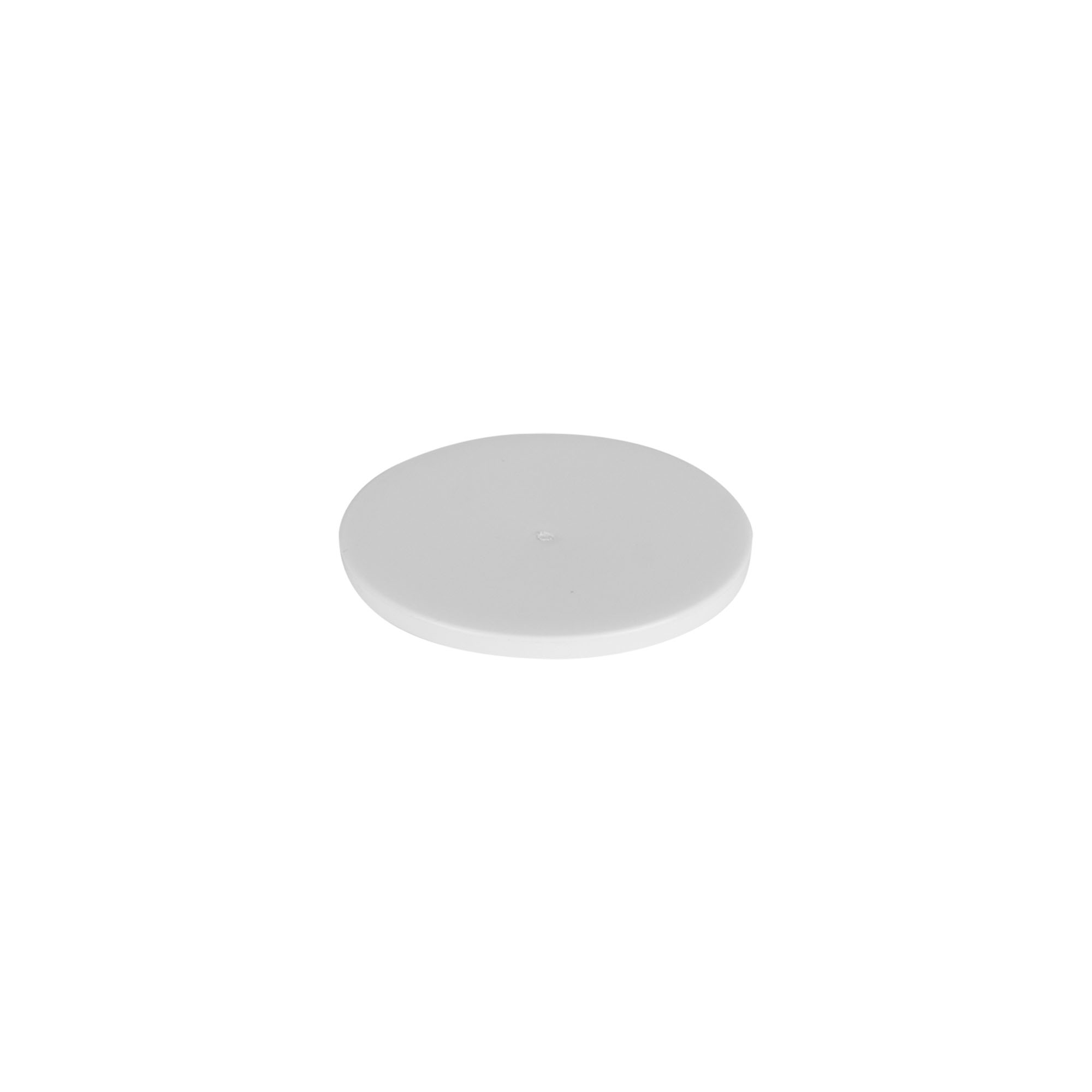 Uždengimo diskas 15 ml „Bianca“, PP plastikas, baltas