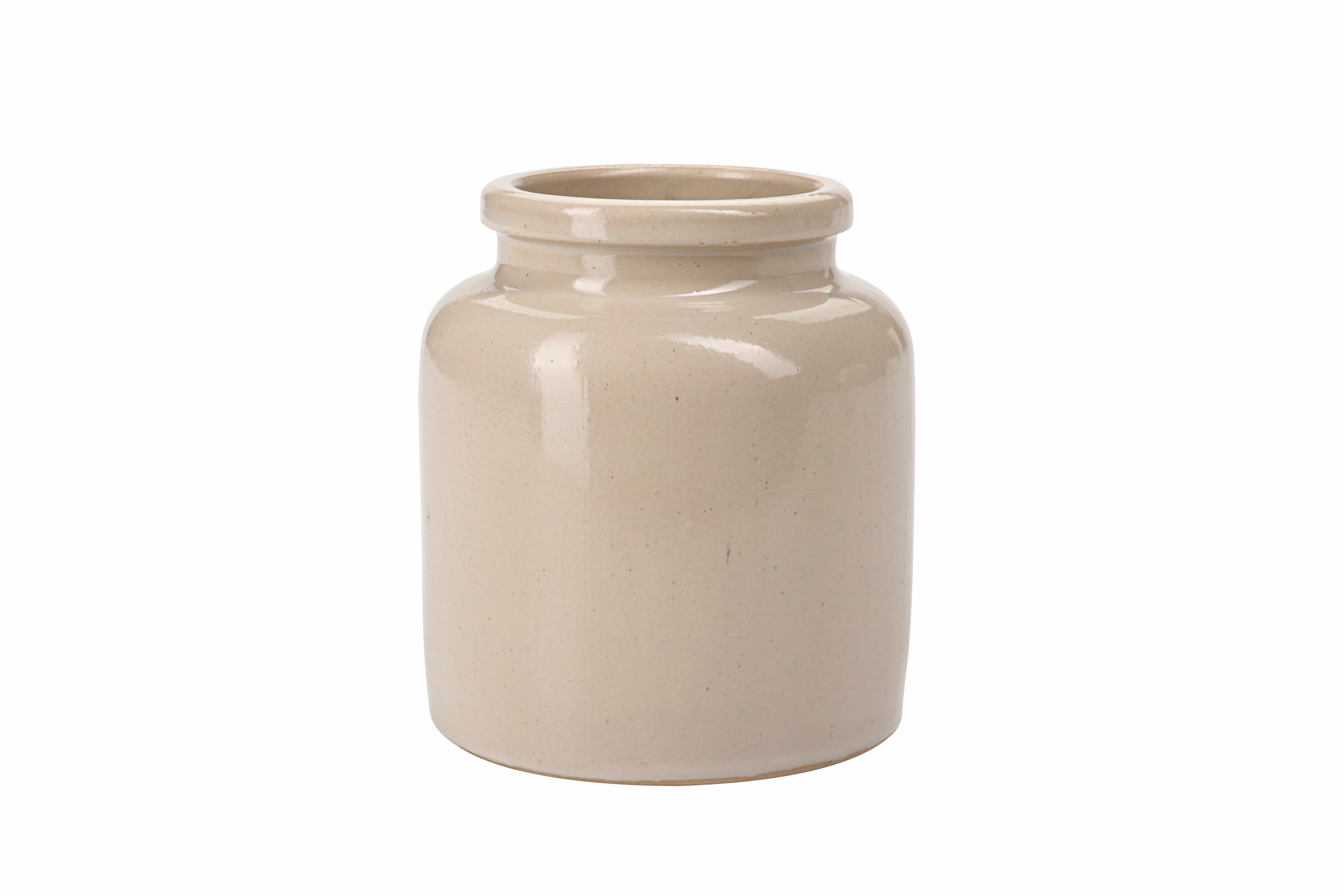270 ml keraminis indas, keramika, smėlio spalvos, anga: uždedamas dangtis