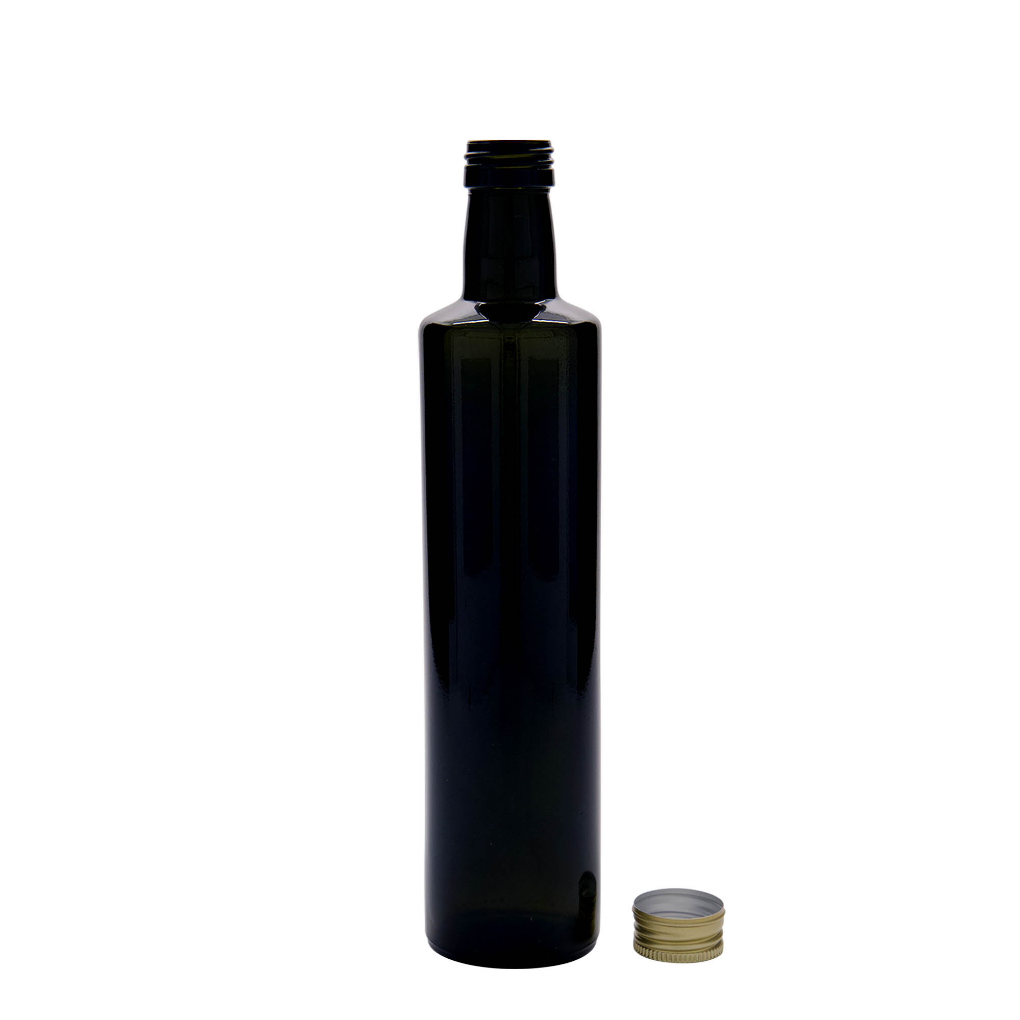 500 ml stiklinis butelis „Dorica“, senovinės žalios spalvos, anga: PP 31,5 500 ml stiklinis butelis „Dorica“, senovinės žalios spalvos, anga: PP 31,5