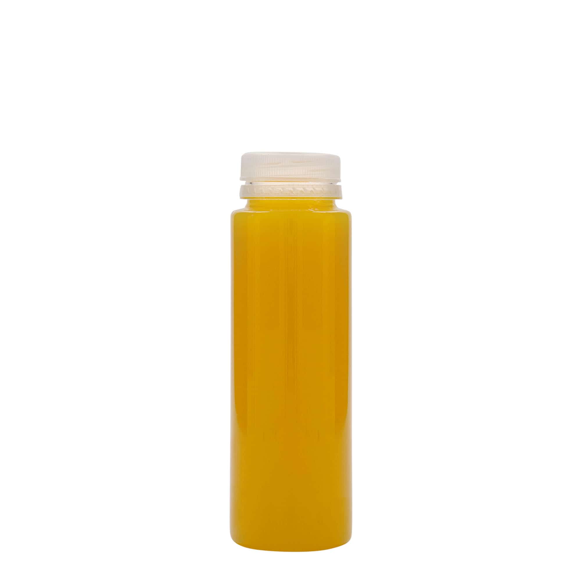 250 ml PET butelis „Everytime“, plastikas, kaklelis: 38 mm
