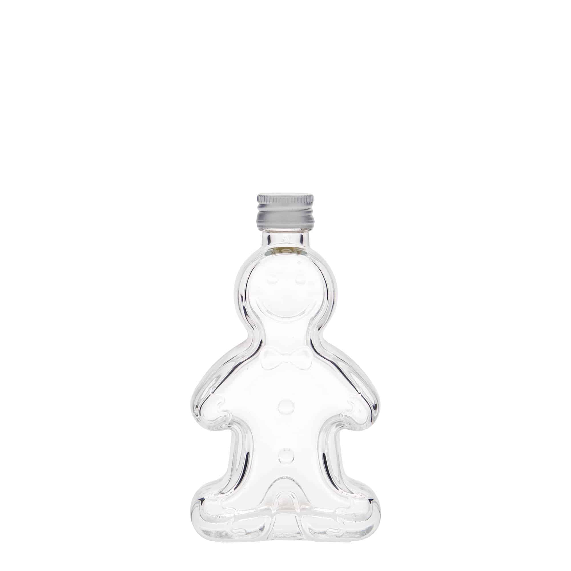 50 ml stiklinis buteliukas „Lebkuchenmann“, anga: PP 18