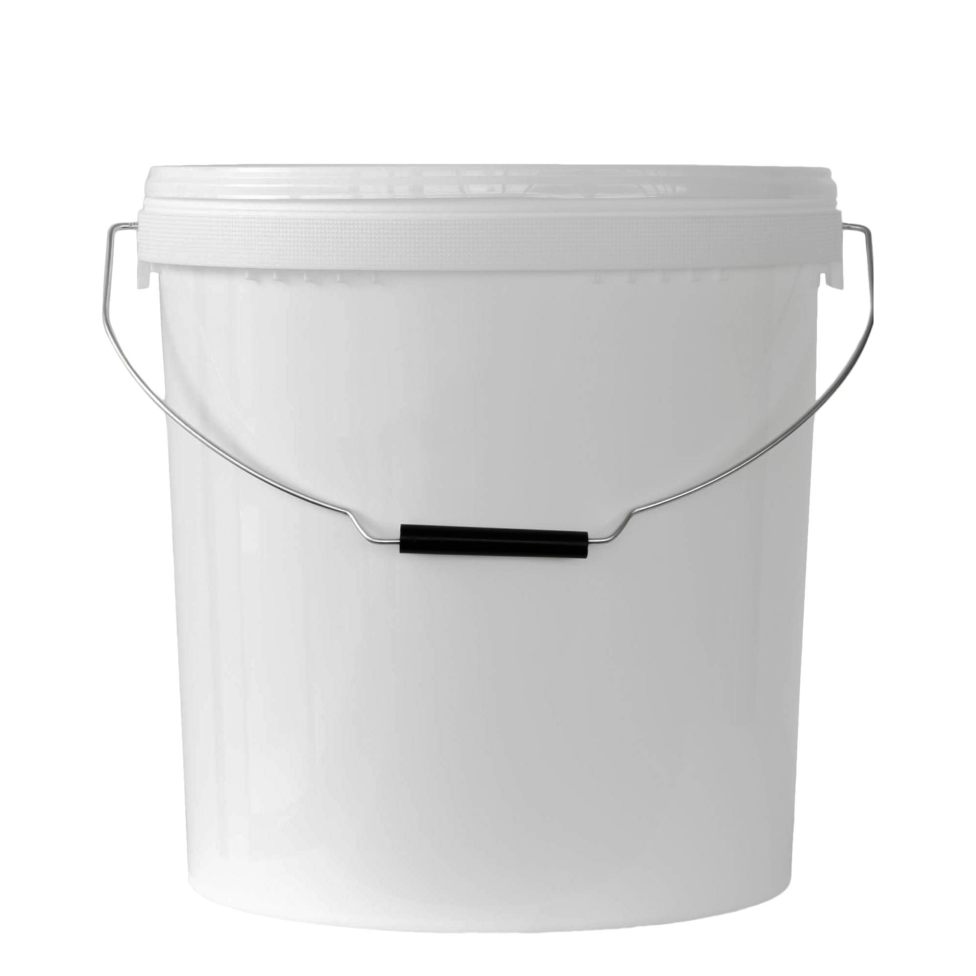 20 l kibiras, PP plastikas, baltas