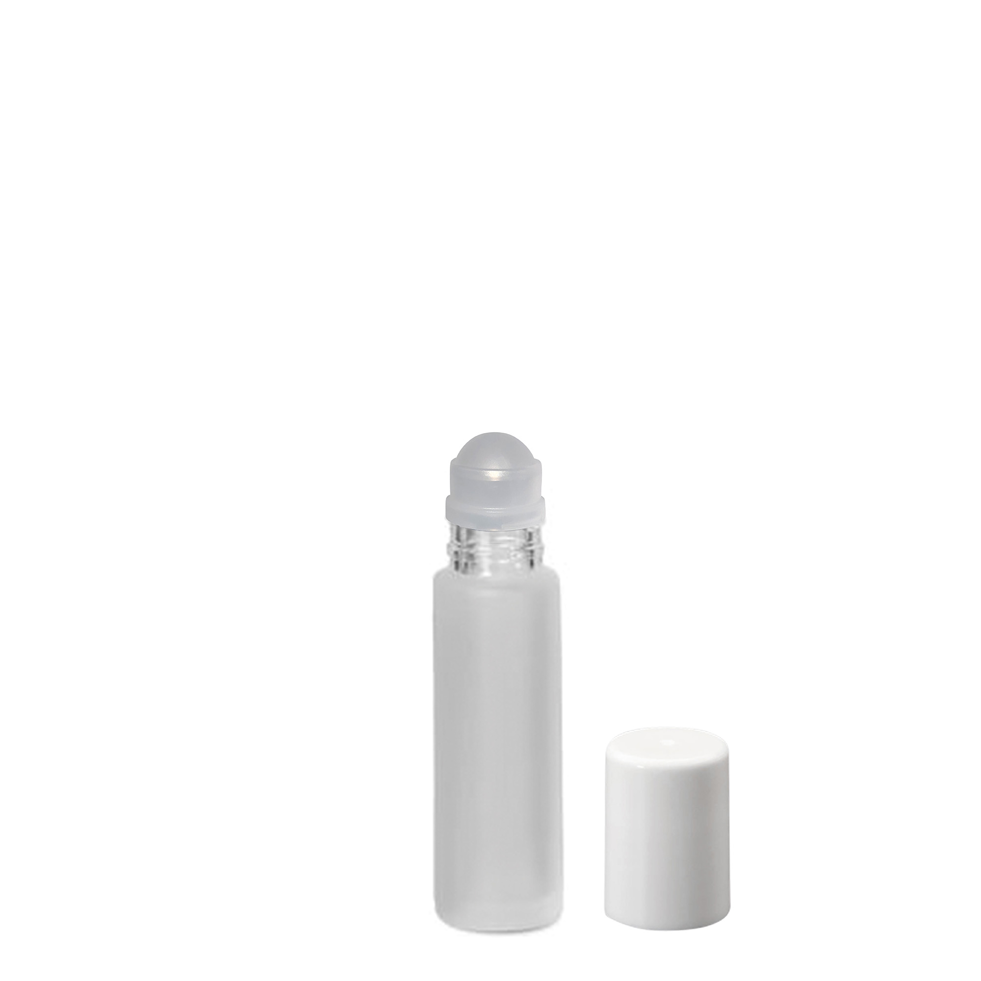 10 ml rutulinis buteliukas, stiklas, matinė, anga: sraigtinis kamštis 10 ml rutulinis buteliukas, stiklas, matinė, anga: sraigtinis kamštis