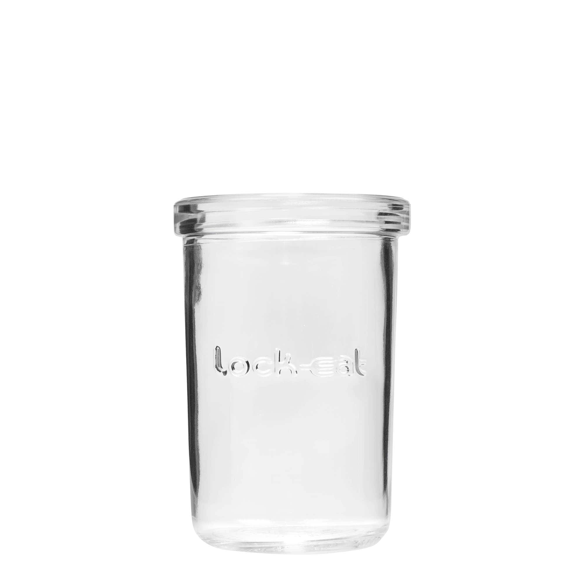 350 ml vielos užsegimo stiklainis „Lock-Eat“, anga: vielos užsegimas