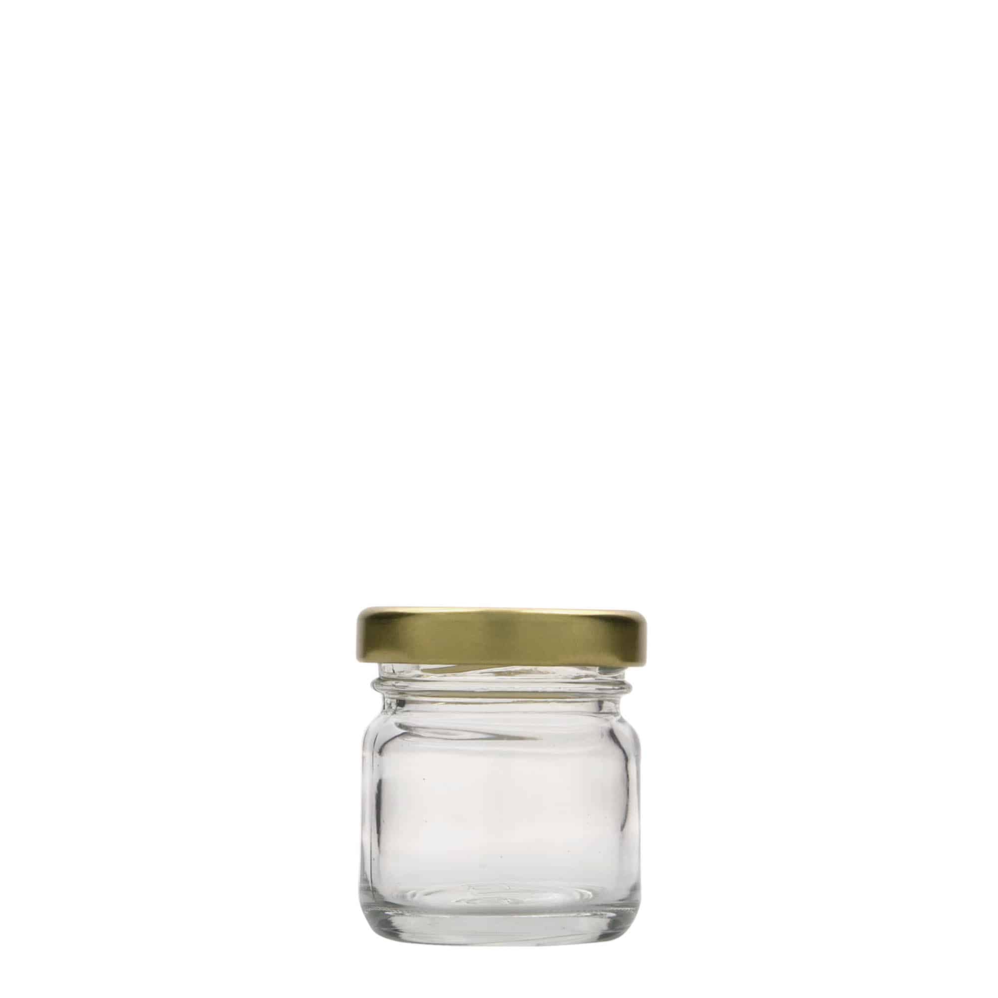 40 ml apvalus stiklas, anga: Twist-Off (TO 43)