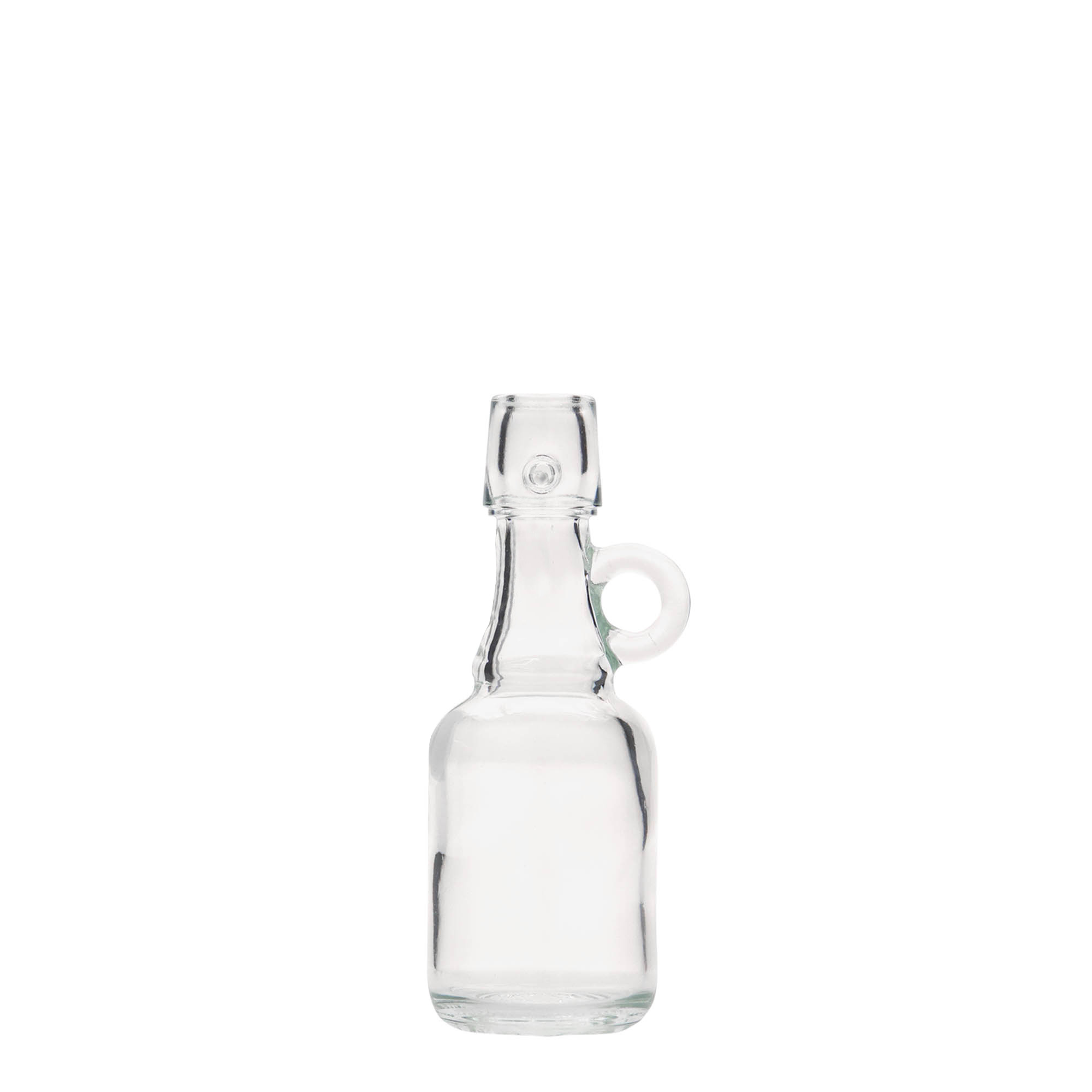 40 ml stiklinis buteliukas „Santos“, burna: užsegamas užraktas 40 ml stiklinis buteliukas „Santos“, burna: užsegamas užraktas