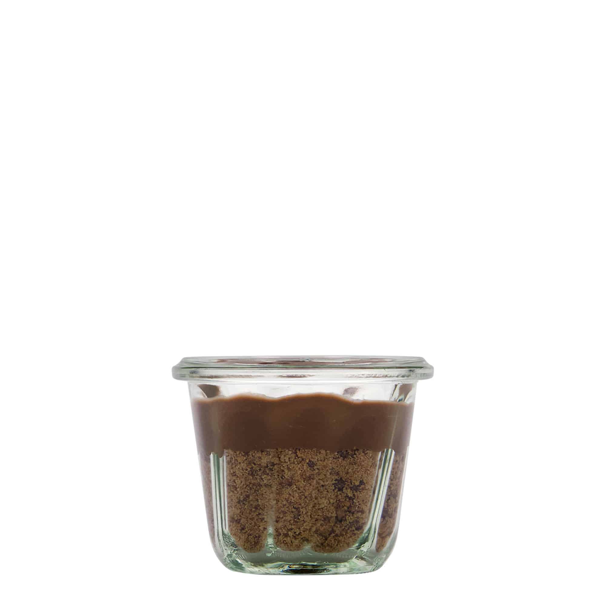 80 ml WECK Gugelhupf stiklainis, anga: apvalus kraštas