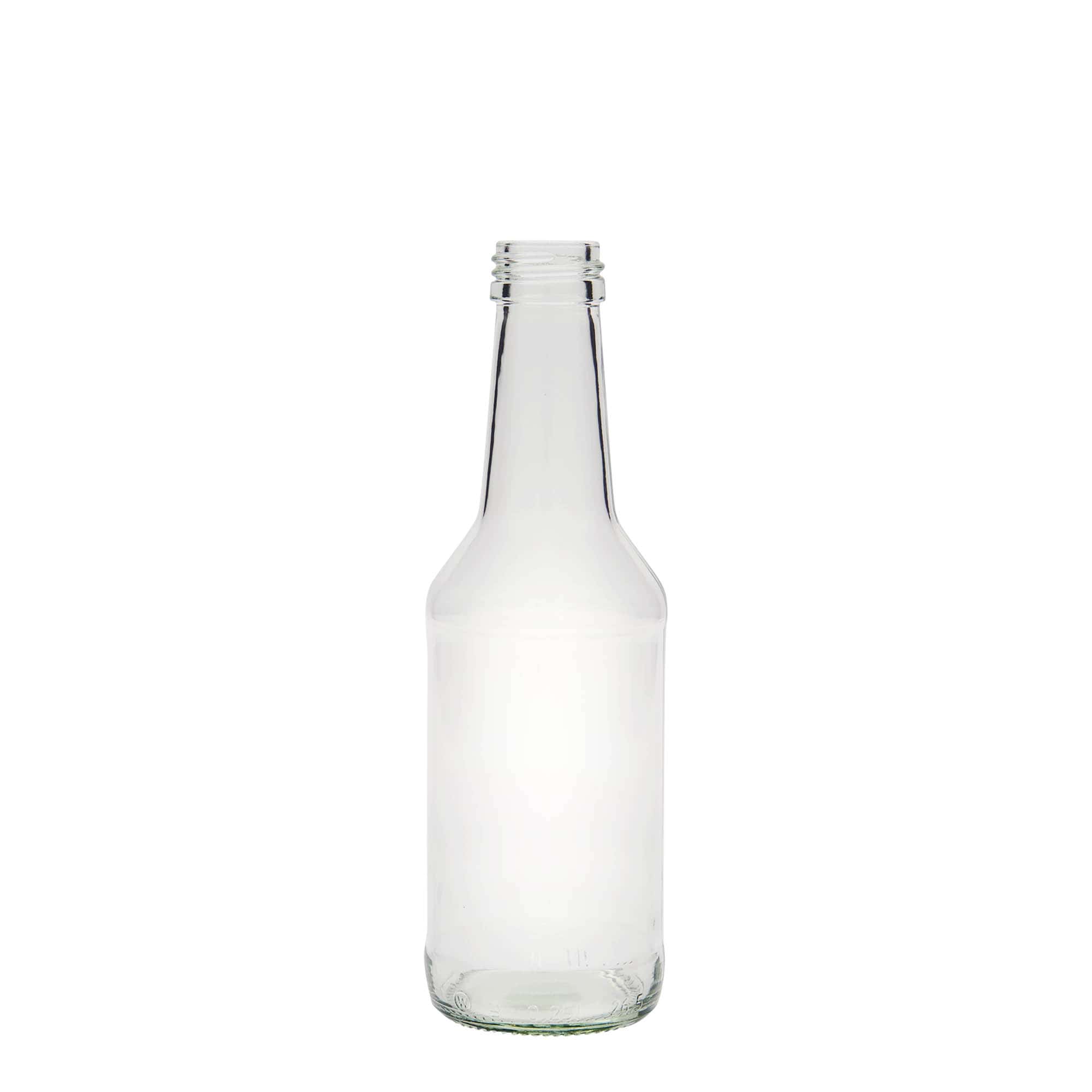 250 ml stiklinis butelis „Nils“, anga: PP 28 250 ml stiklinis butelis „Nils“, anga: PP 28