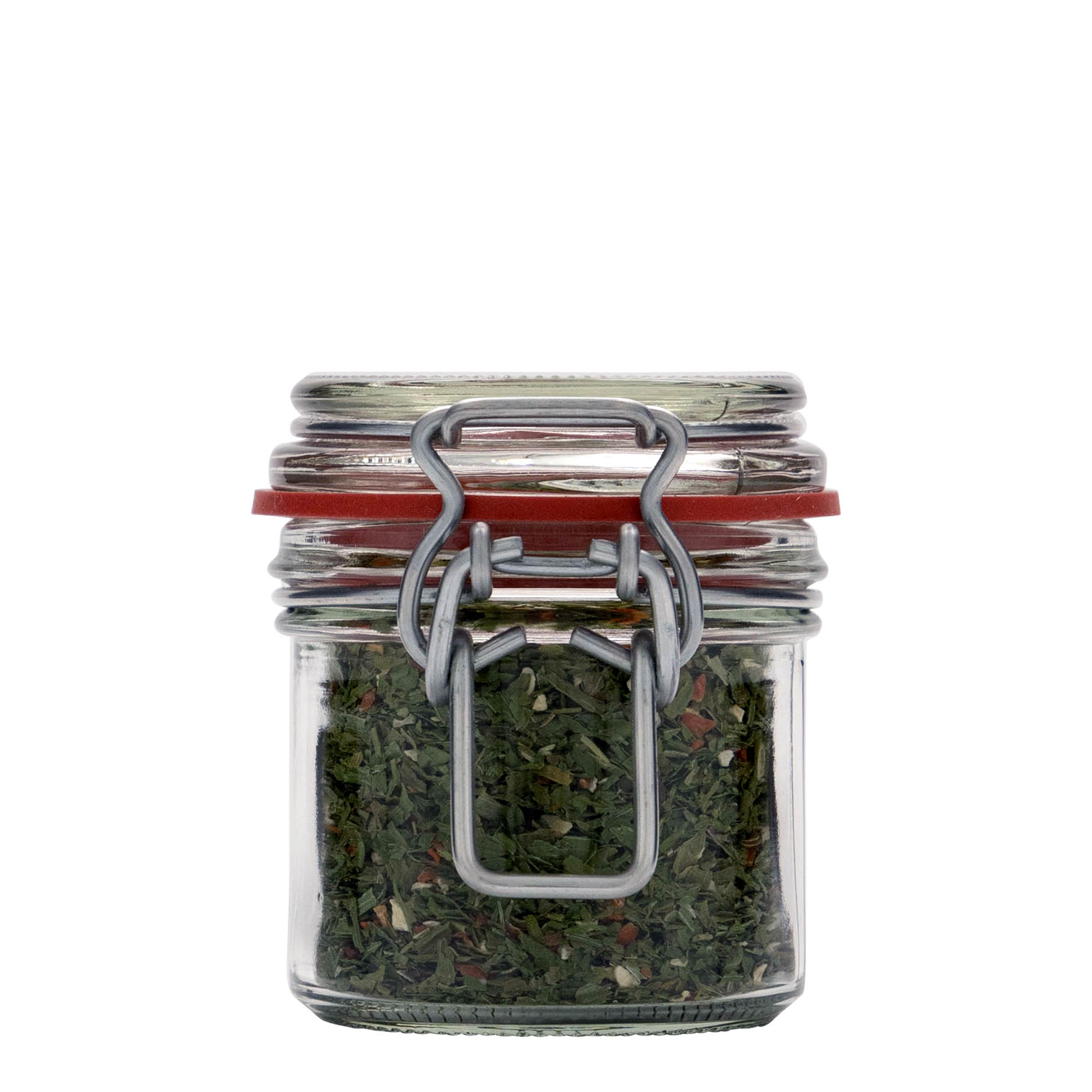 125 ml vielos užsegimo stiklainis, anga: vielos užsegimas