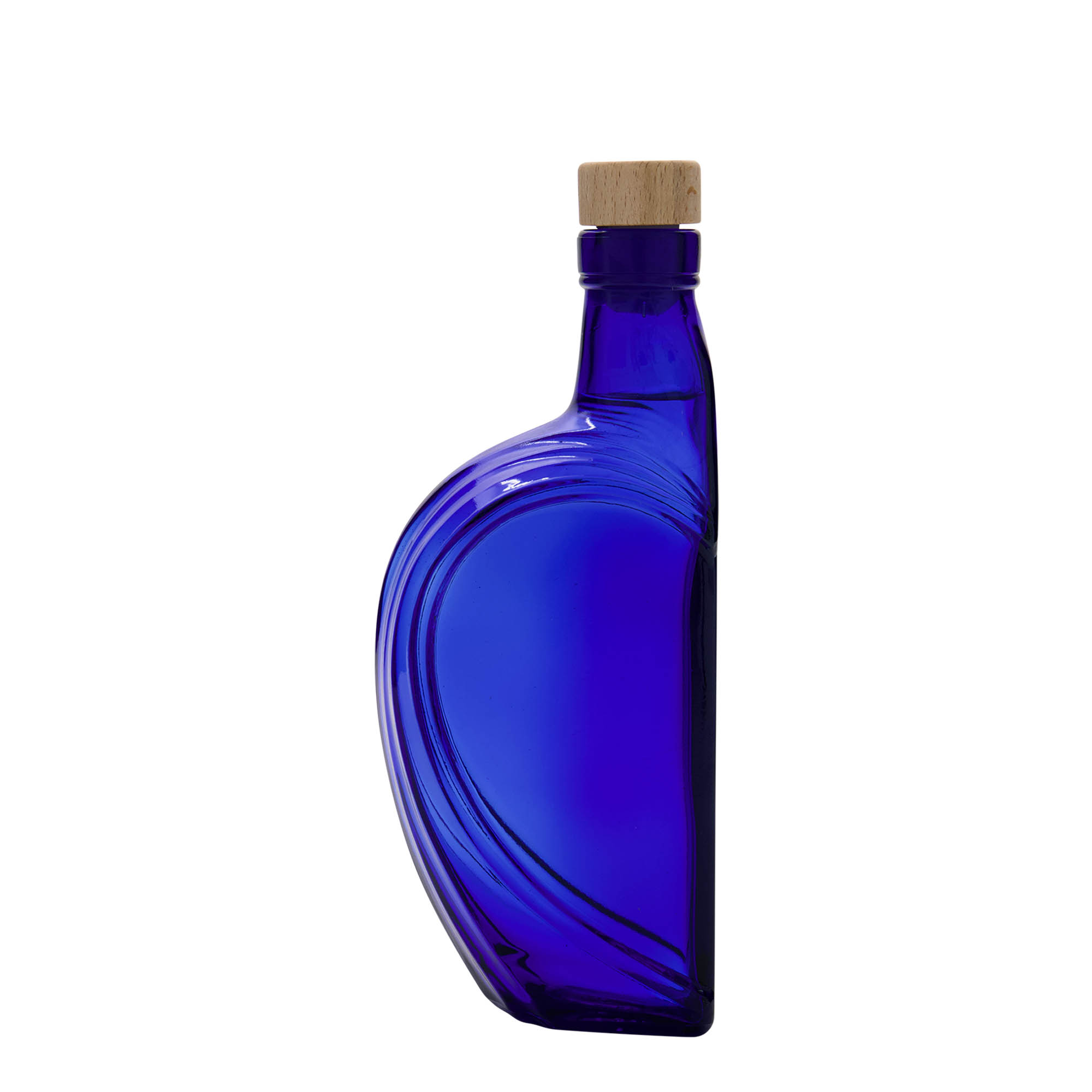 375 ml stiklinis butelis „Sweethearts“, stačiakampis, karališkai mėlynas, anga: kamštis 375 ml stiklinis butelis „Sweethearts“, stačiakampis, karališkai mėlynas, anga: kamštis