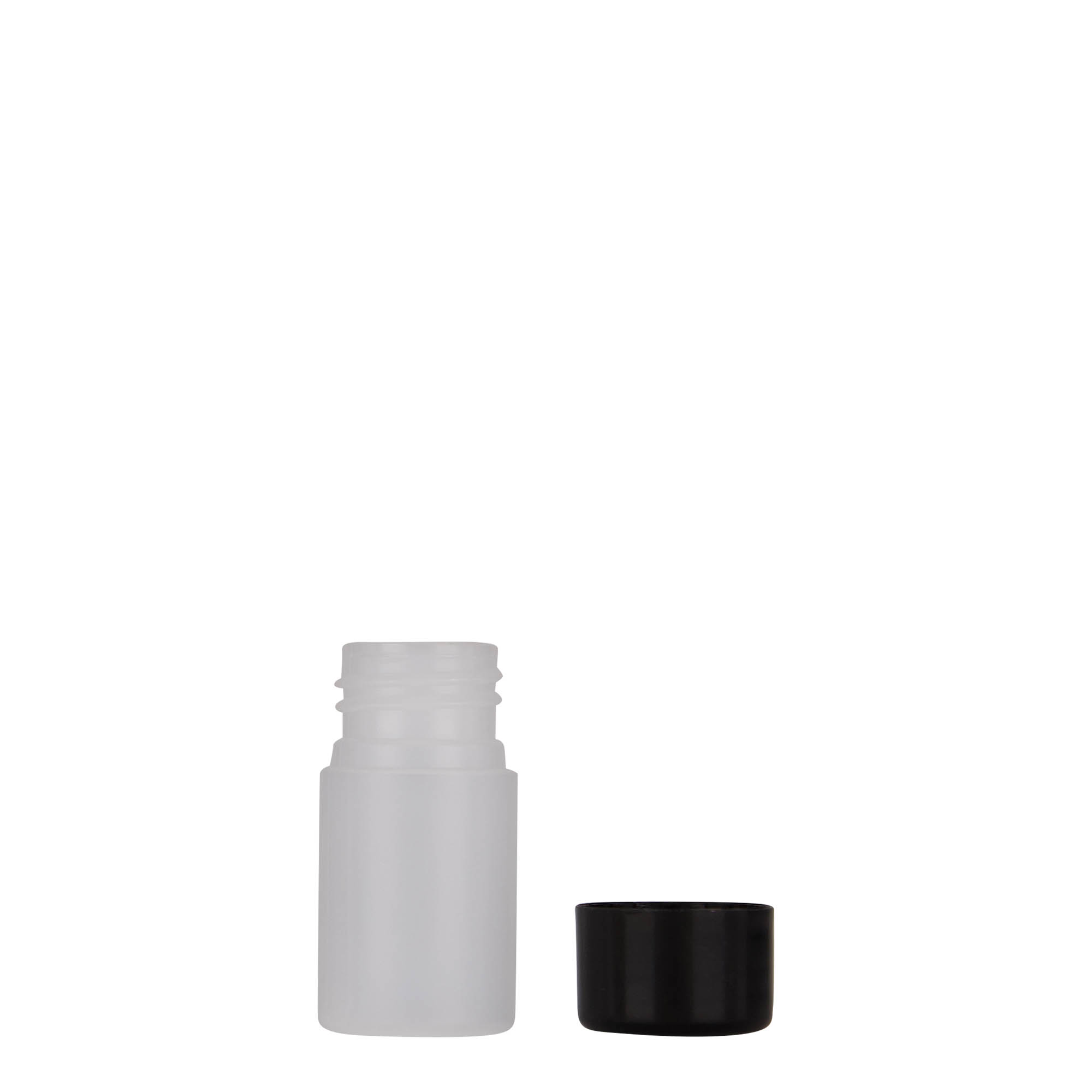 15 ml plastikinis buteliukas „Tuffy“, HDPE, natūralus, anga: 24/410 15 ml plastikinis buteliukas „Tuffy“, HDPE, natūralus, anga: 24/410