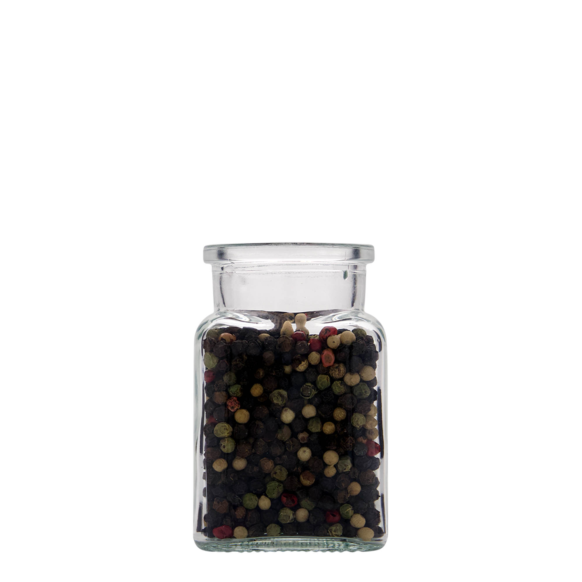 150 ml kamštinis stiklas, kvadratinis, burna: kamštis