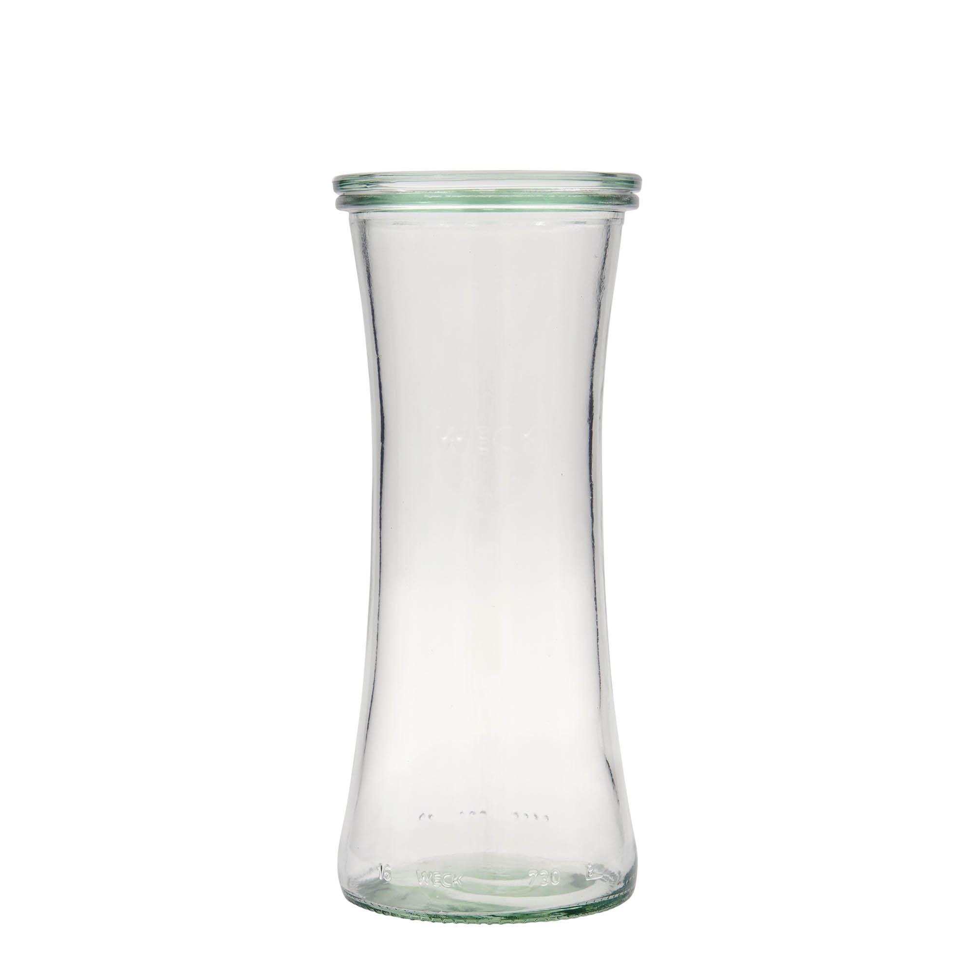 730 ml WECK delikatesų stiklainis, anga: apvalus kraštas