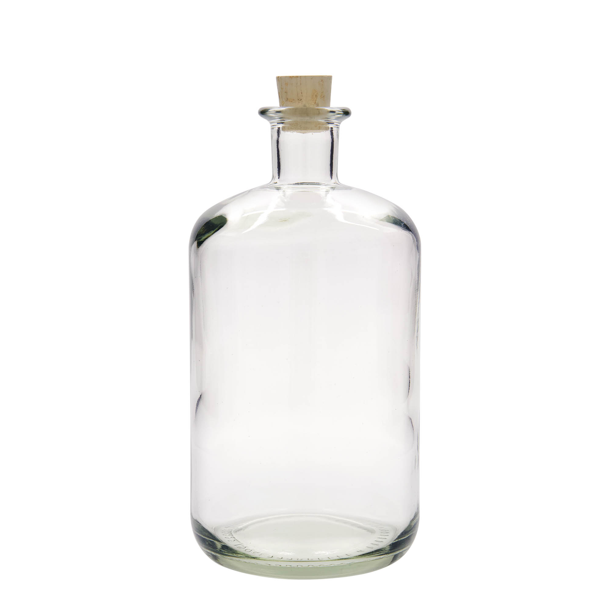 1.500 ml stiklinis butelis vaistininkui, anga: kamštis 1.500 ml stiklinis butelis vaistininkui, anga: kamštis