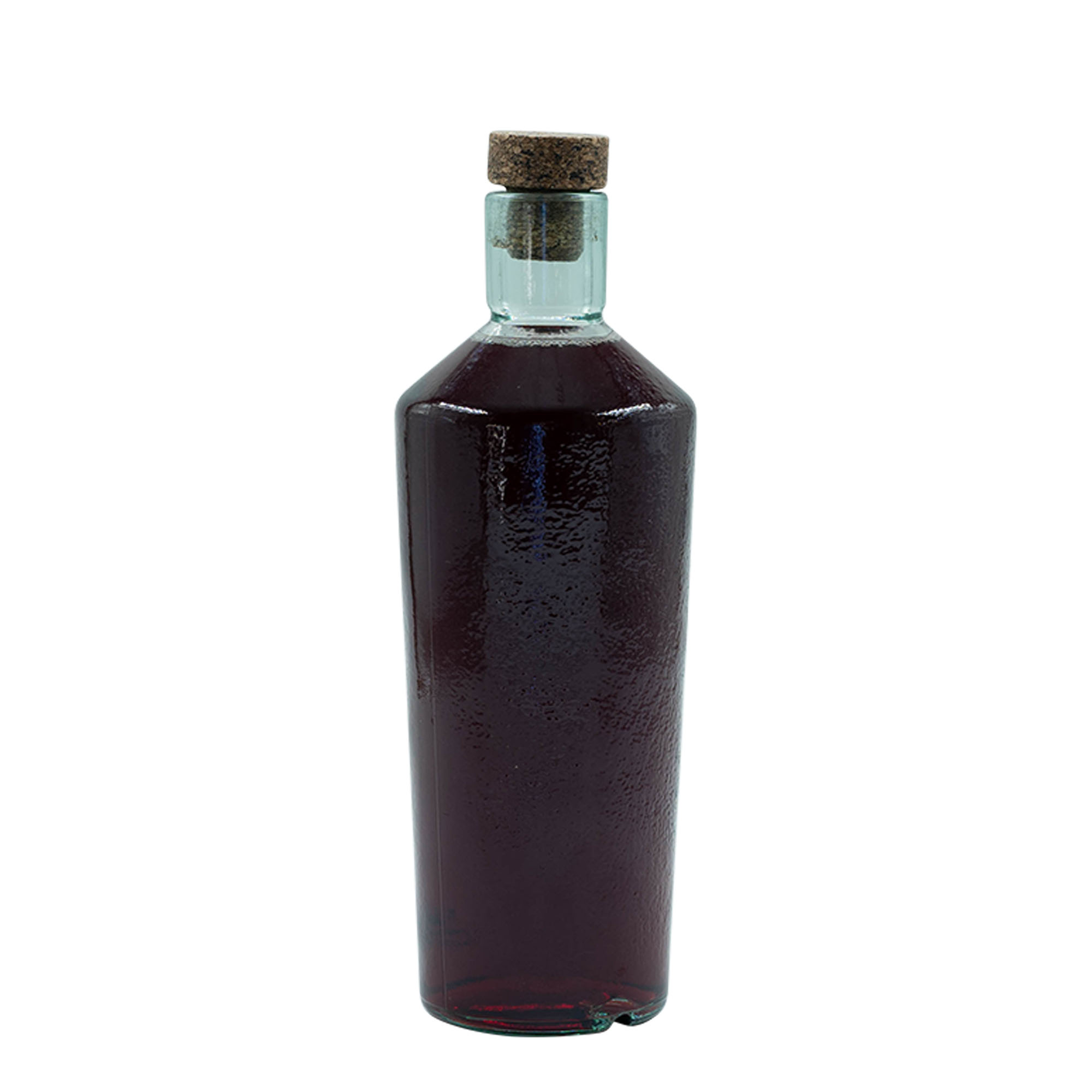 700 ml laukinių rankų darbo stiklinė butelis „Primal“, anga: kamštis 700 ml laukinių rankų darbo stiklinė butelis „Primal“, anga: kamštis