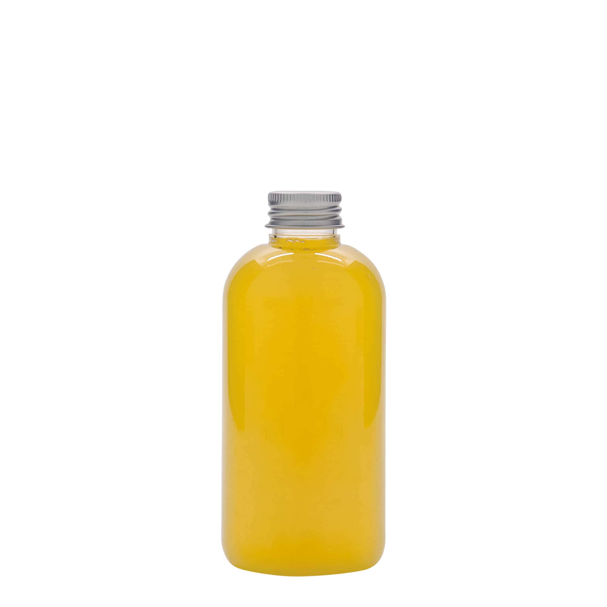 200 ml PET butelis „Boston“, plastikas, anga: 24/410