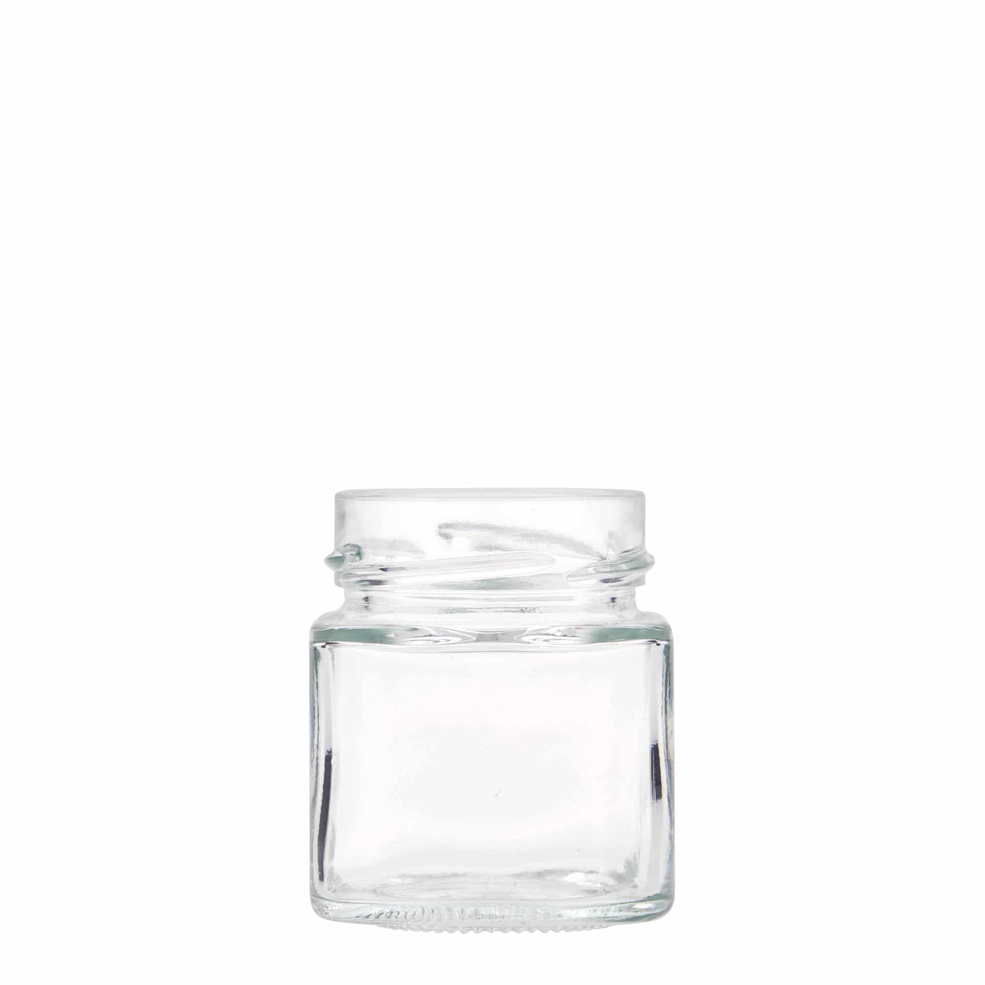 156 ml keturkampis stiklainis „Funny“, anga: Deep-Twist-Off (DTO 58)
