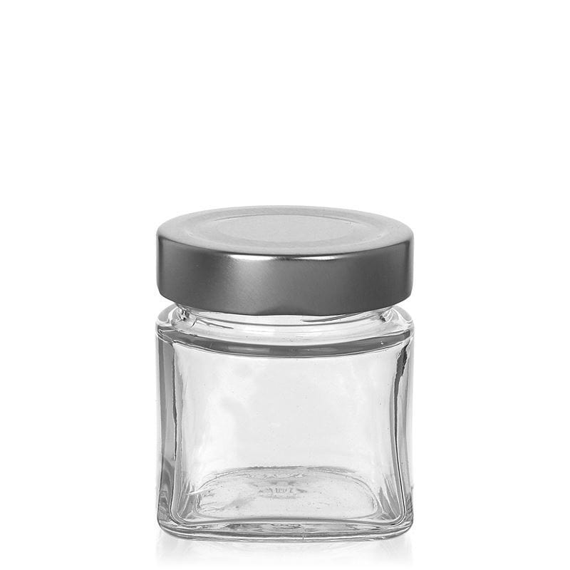 106 ml keturkampis stiklas „Luxor“, anga: Deep-Twist-Off (DTO 58)
