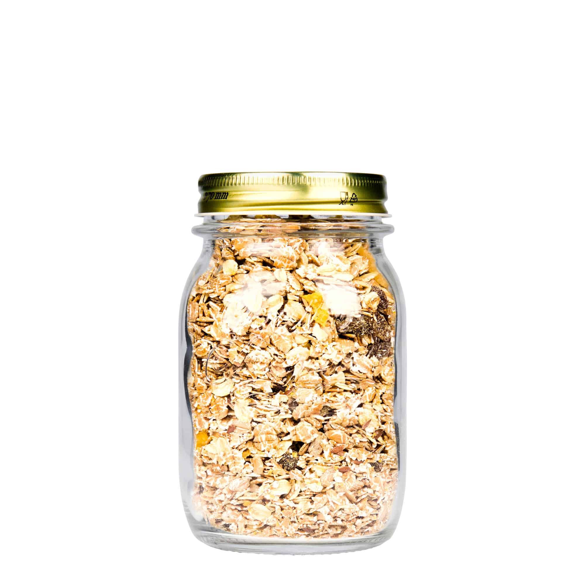 500 ml stiklainis „Quattro Stagioni“, burna: varžtinis uždarymas