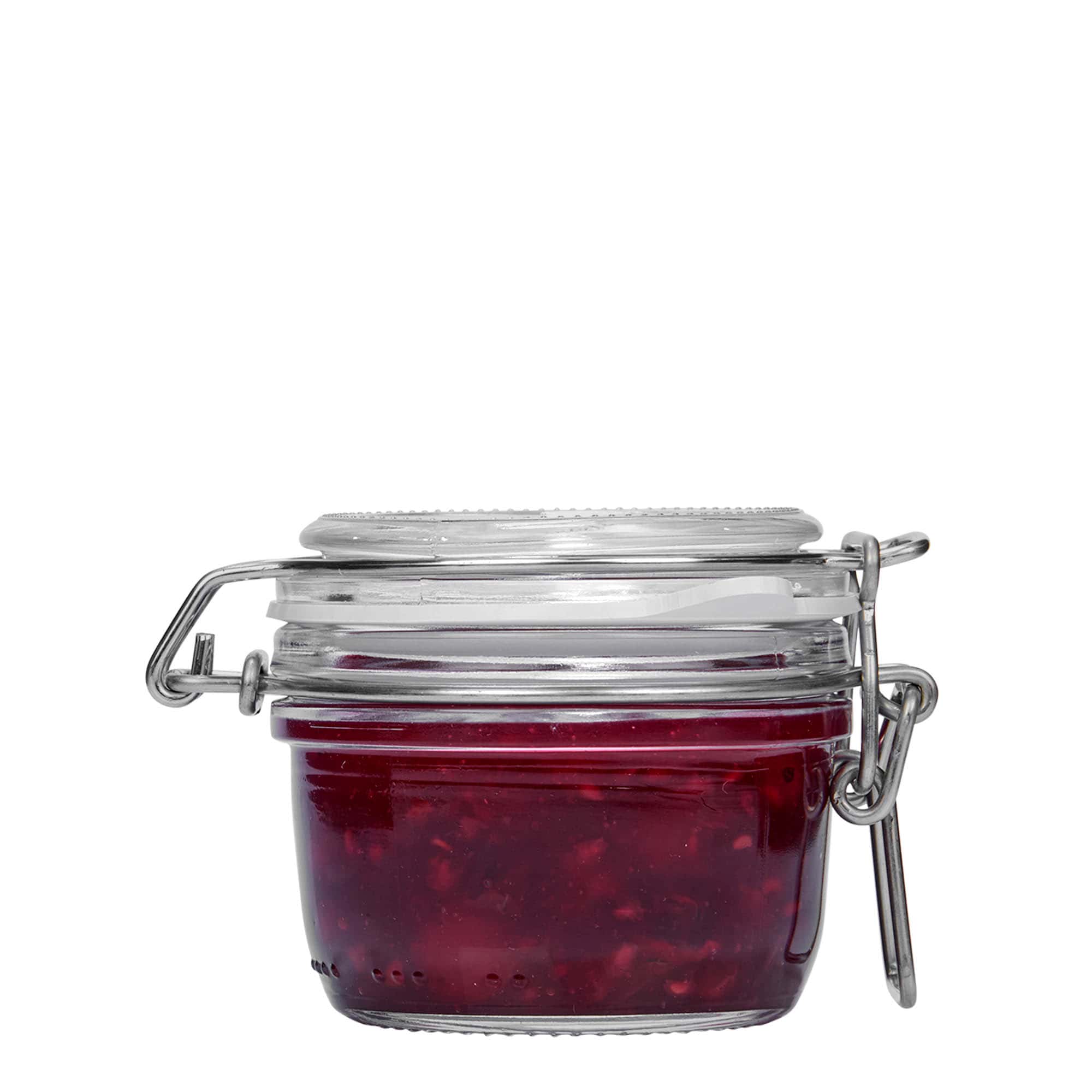 125 ml vielos užsegimo stiklainis „Fido“, anga: vielos užsegimas