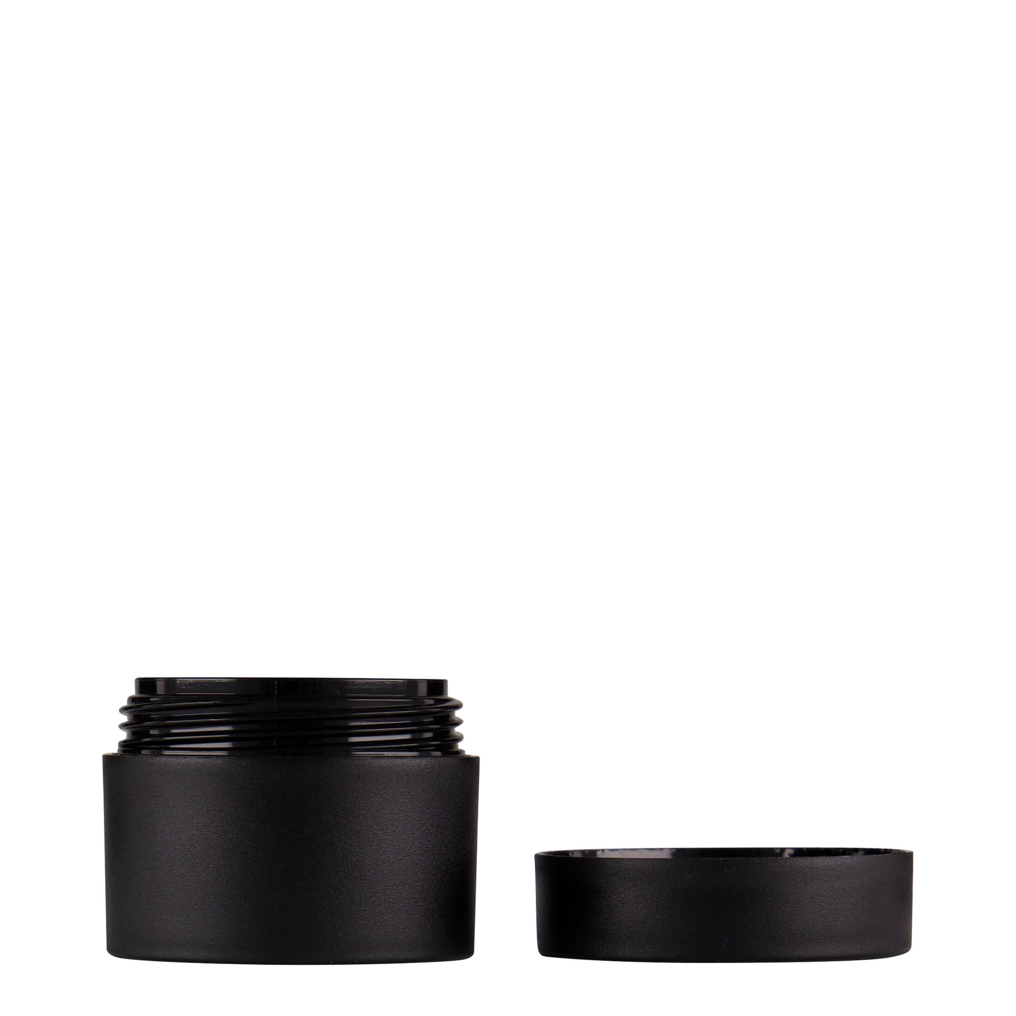 15 ml plastikinis indelis „Antonella“, PP, juodas, anga: sraigtinis uždarymas