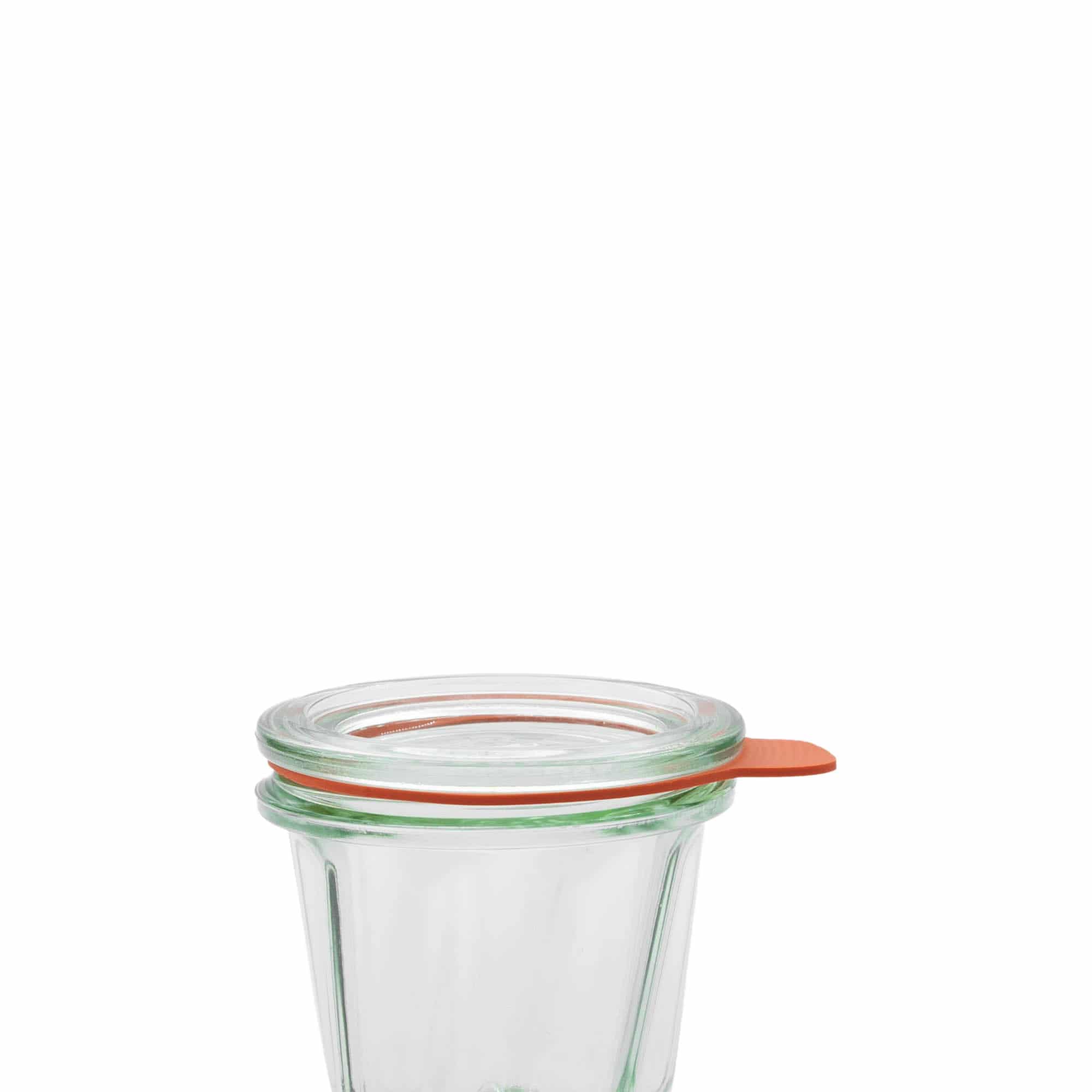 WECK konservavimo žiedas RR60 #, raudonas, anga: apvali briauna