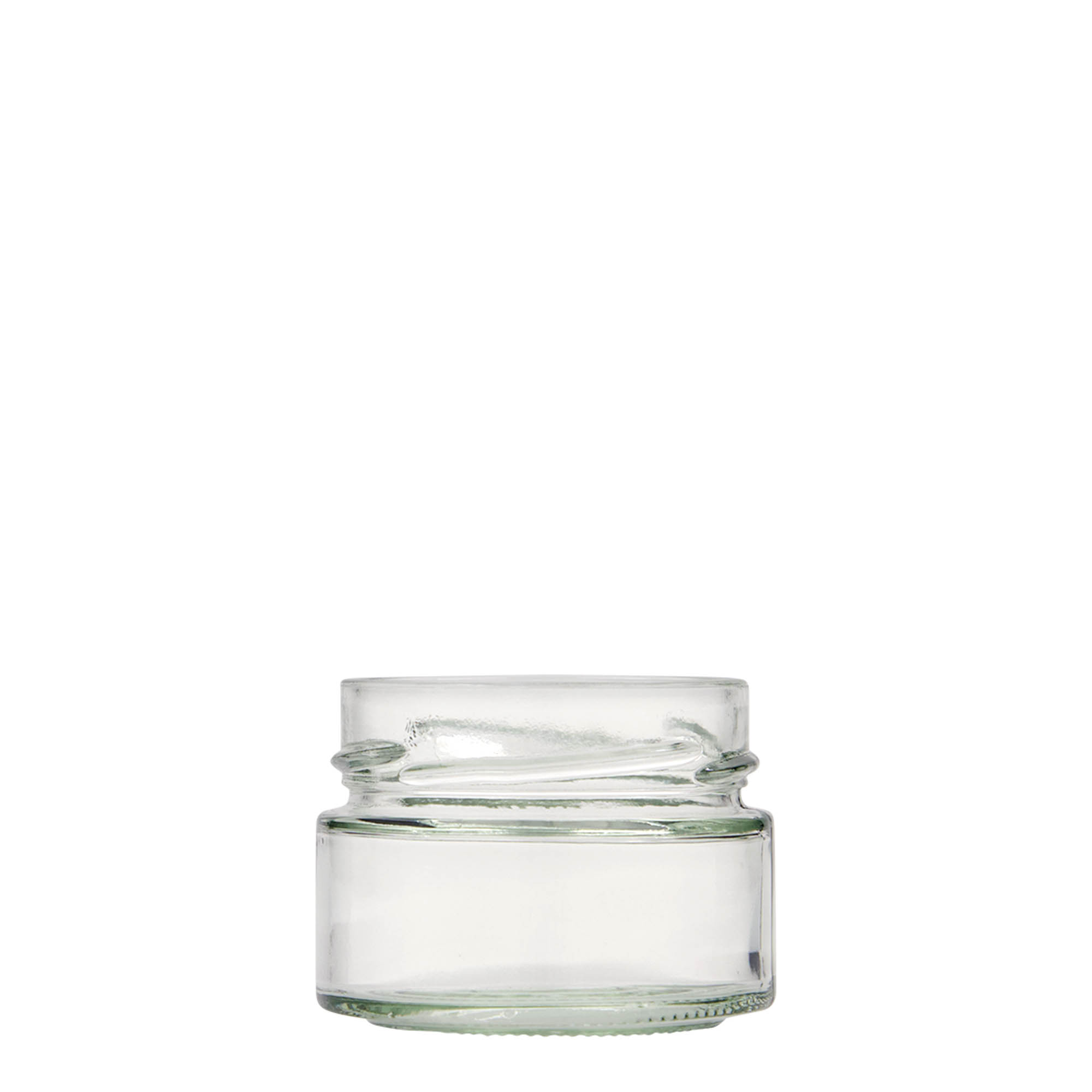 130 ml apvalus stiklas „Aurora“, anga: Deep-Twist-Off (DTO 66)