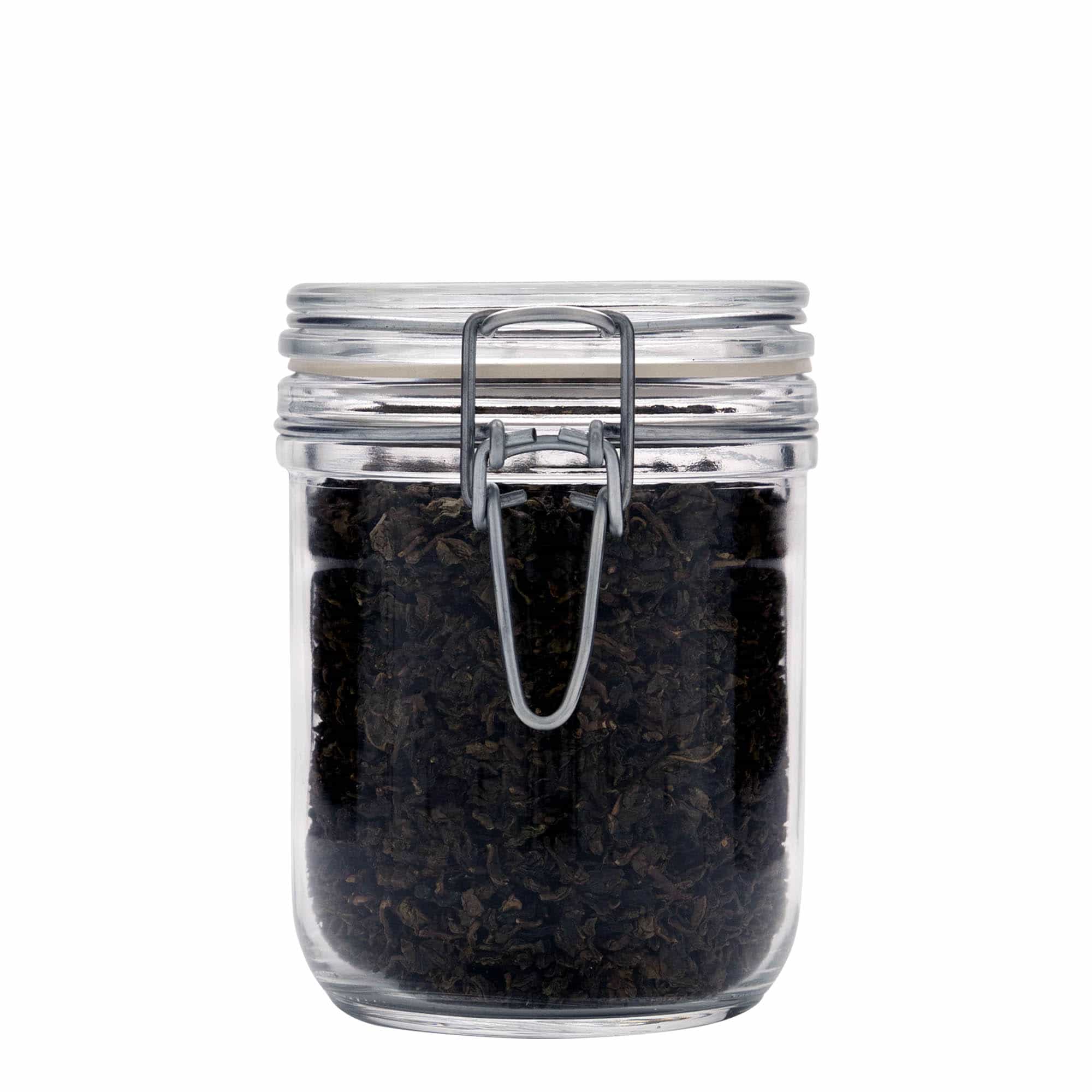 500 ml vielos užsegimo stiklainis „Fido“, anga: vielos užsegimas