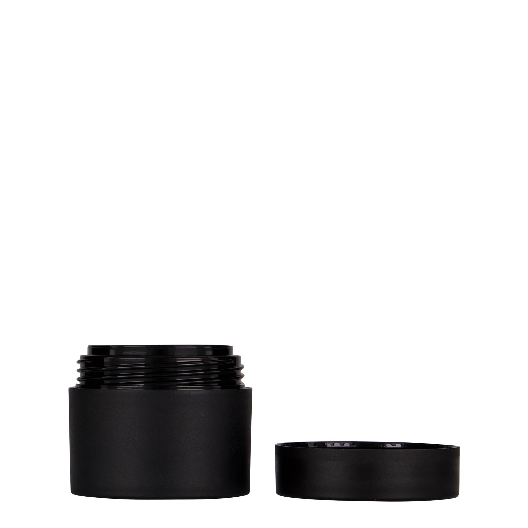 30 ml plastikinė dėžutė „Antonella“, PP, juoda, anga: sraigtinis uždarymas 30 ml plastikinė dėžutė „Antonella“, PP, juoda, anga: sraigtinis uždarymas