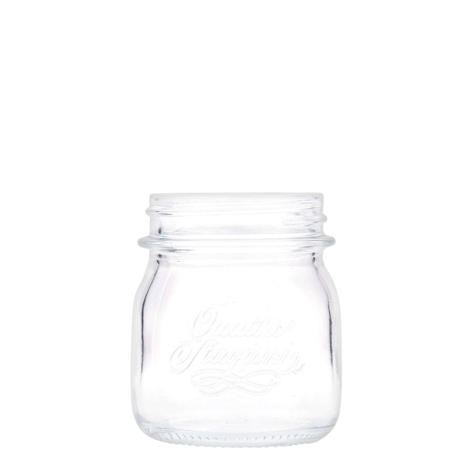 250 ml stiklainis „Quattro Stagioni“, anga: varžtinis uždarymas 250 ml stiklainis „Quattro Stagioni“, anga: varžtinis uždarymas