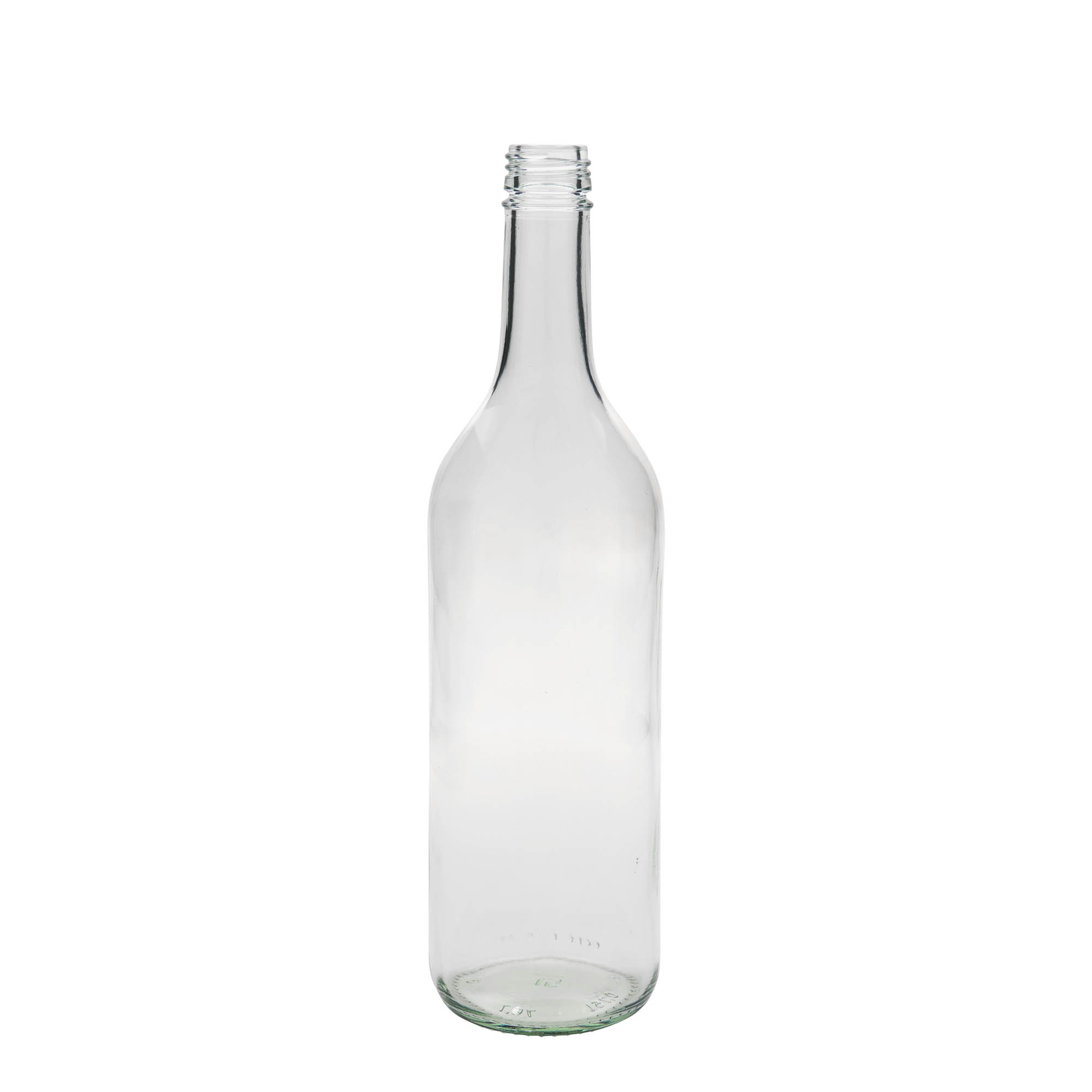 750 ml stiklinis butelis „Bordo“, anga: PP 28 750 ml stiklinis butelis „Bordo“, anga: PP 28