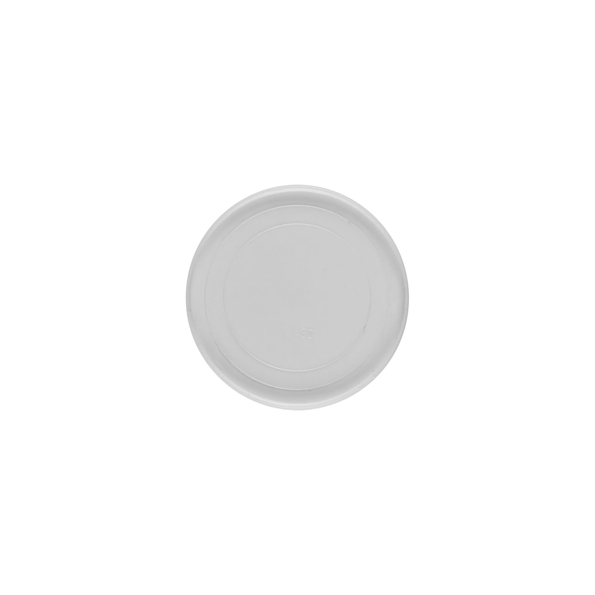 Uždengimo diskas 15 ml „Bianca“, PP plastikas, baltas