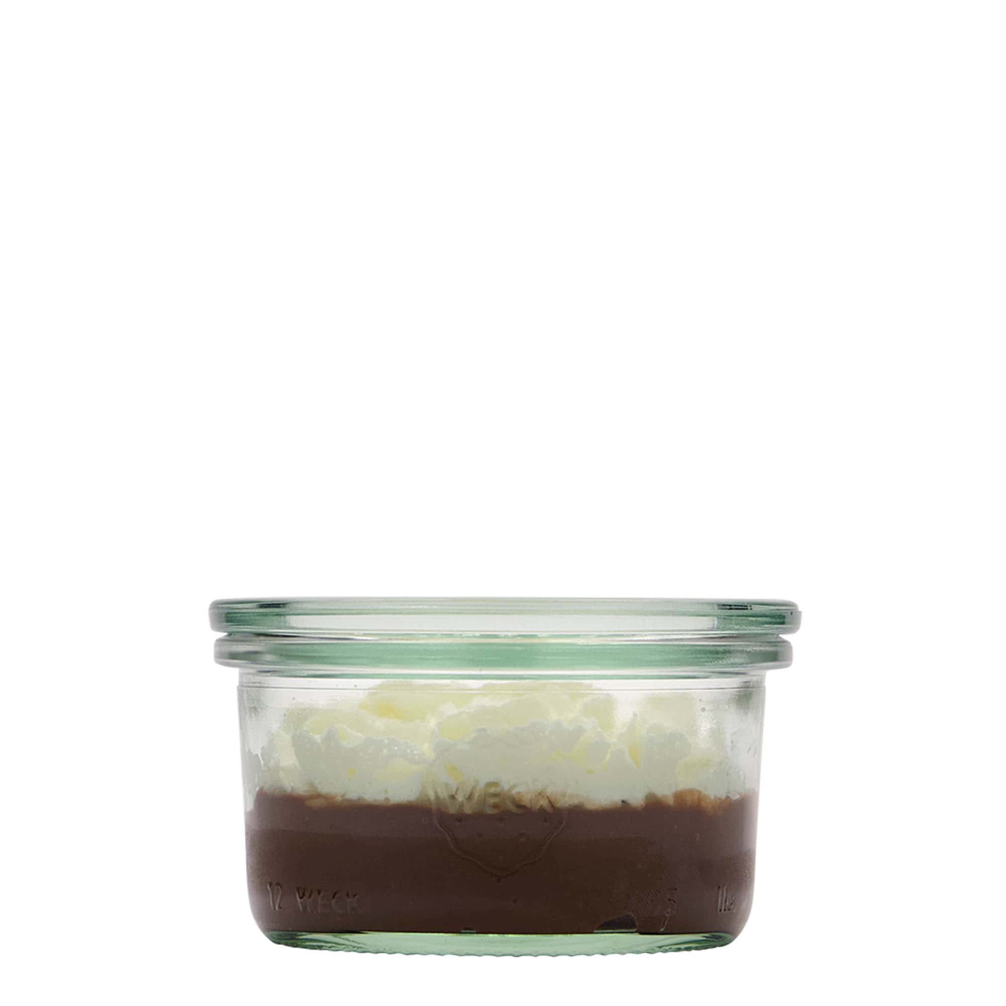 165 ml WECK-stiklainis su apvaliu kraštu