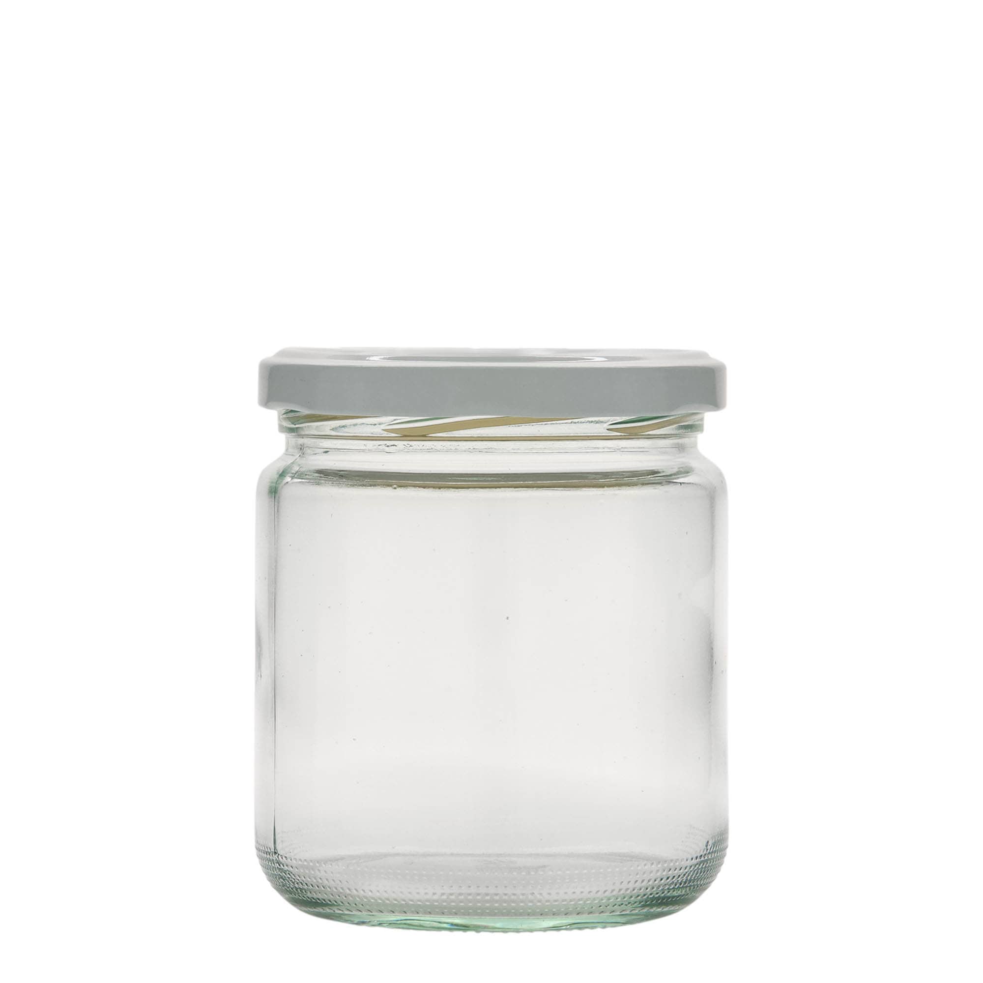 440 ml apvalus stiklas, anga: sukamas dangtelis (TO 82)