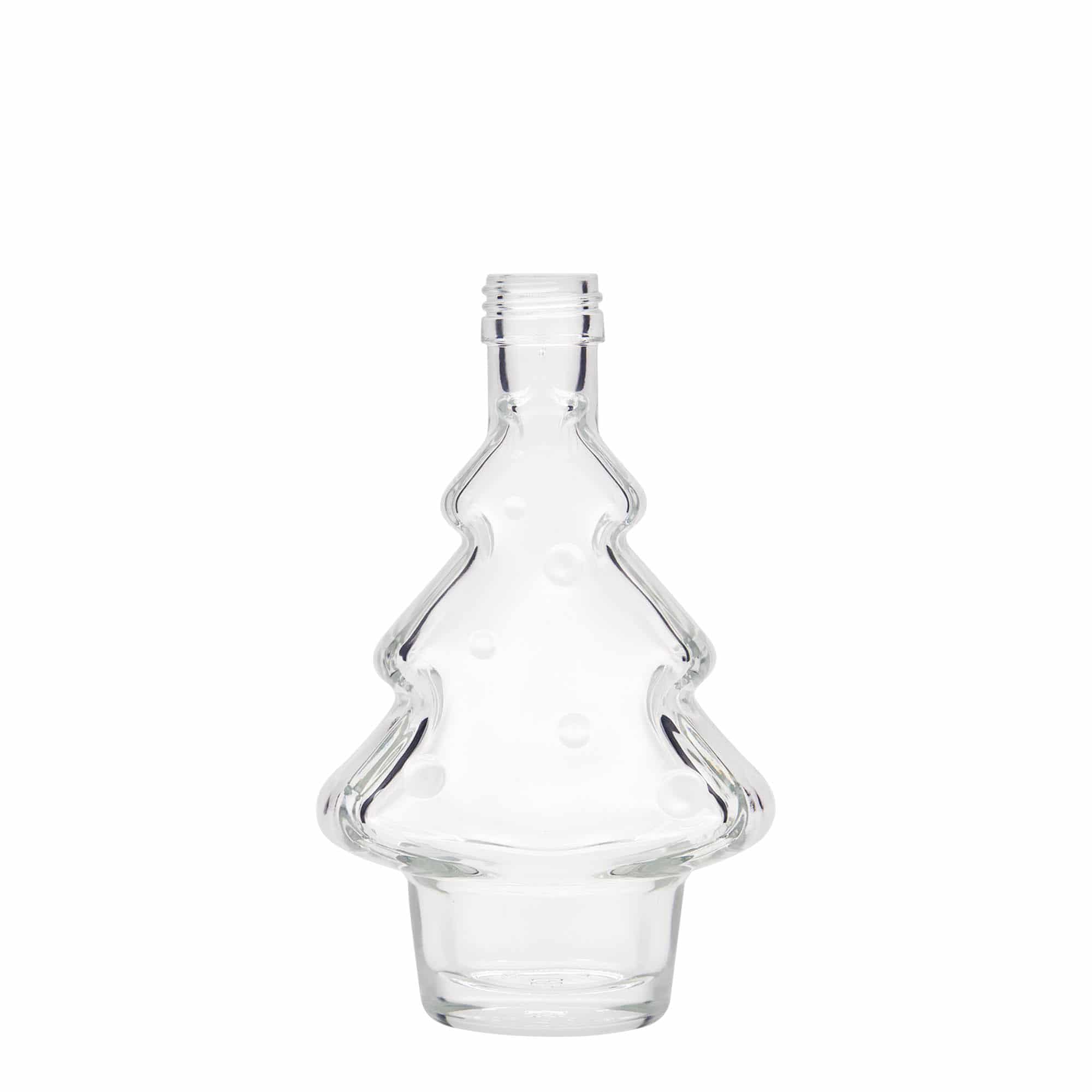 200 ml stiklinis buteliukas „Eglutė“, anga: PP 28