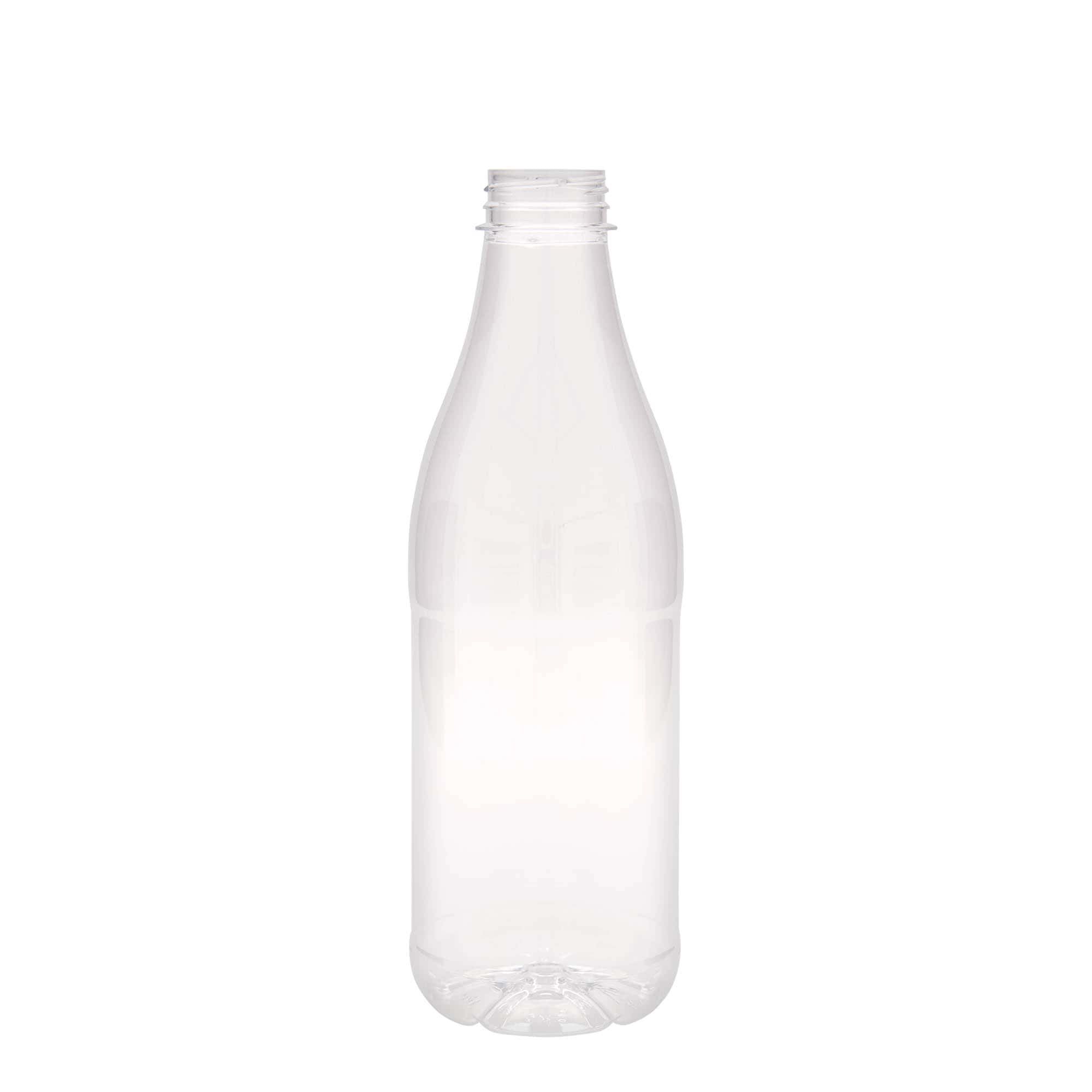 1.000 ml PET butelis „Pienas ir sultys“, plastikas, anga: 38 mm