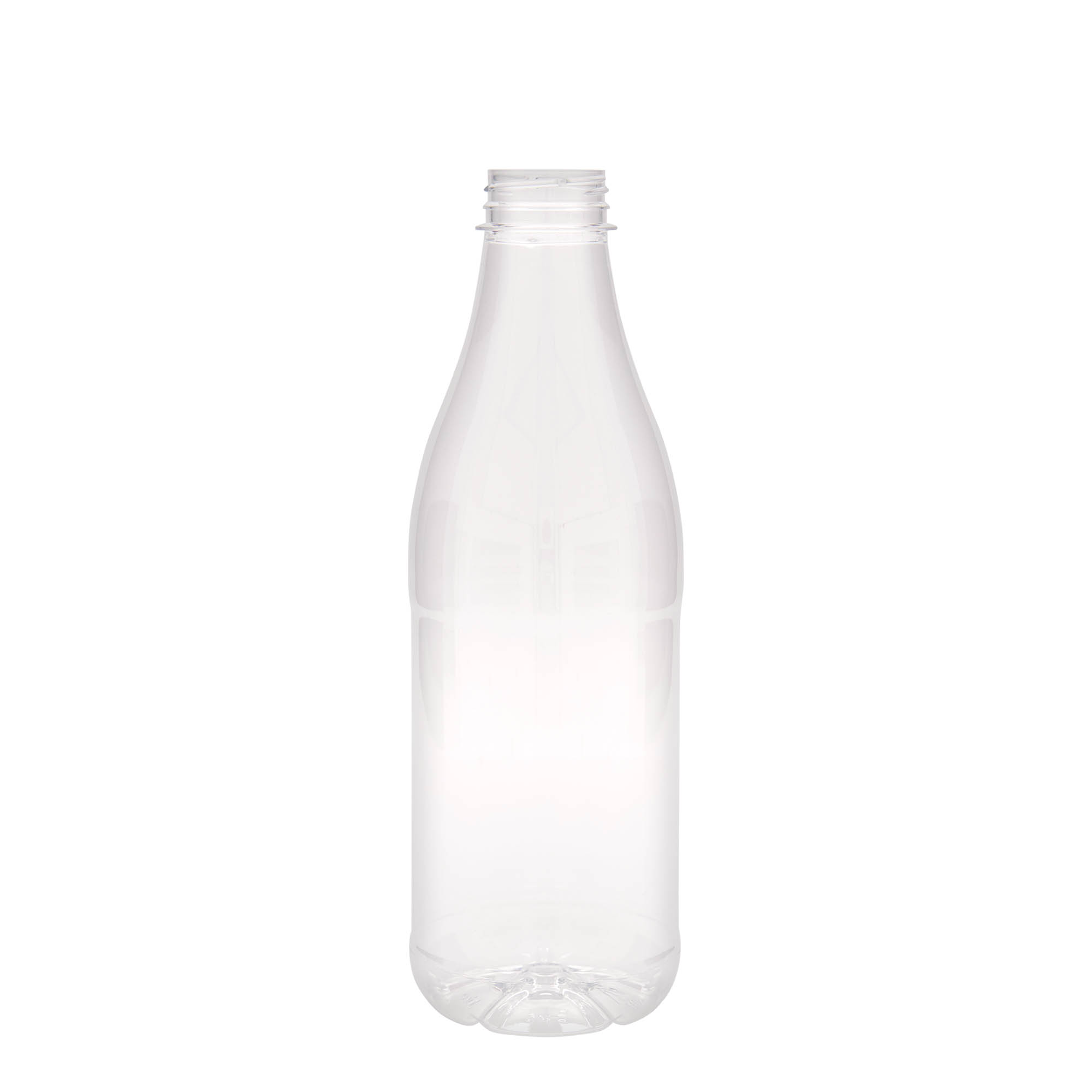 1.000 ml PET butelis „Pienas ir sultys“, plastikas, anga: 38 mm