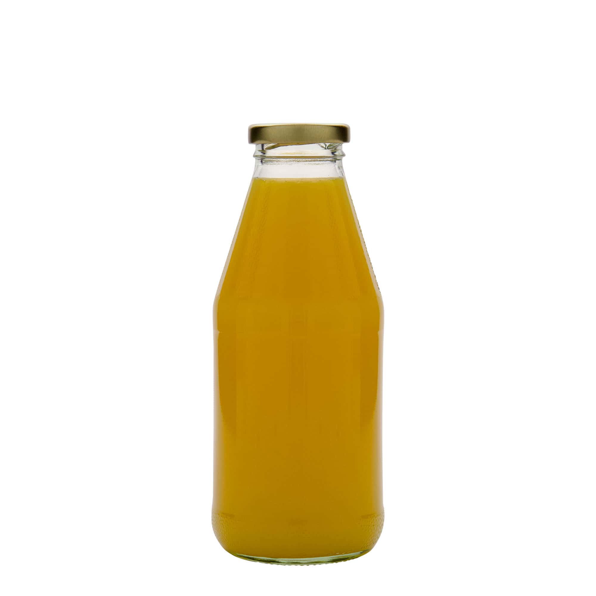 500 ml plačiaangė universalioji buteliukas, stiklas, burna: Twist-Off (TO 43)